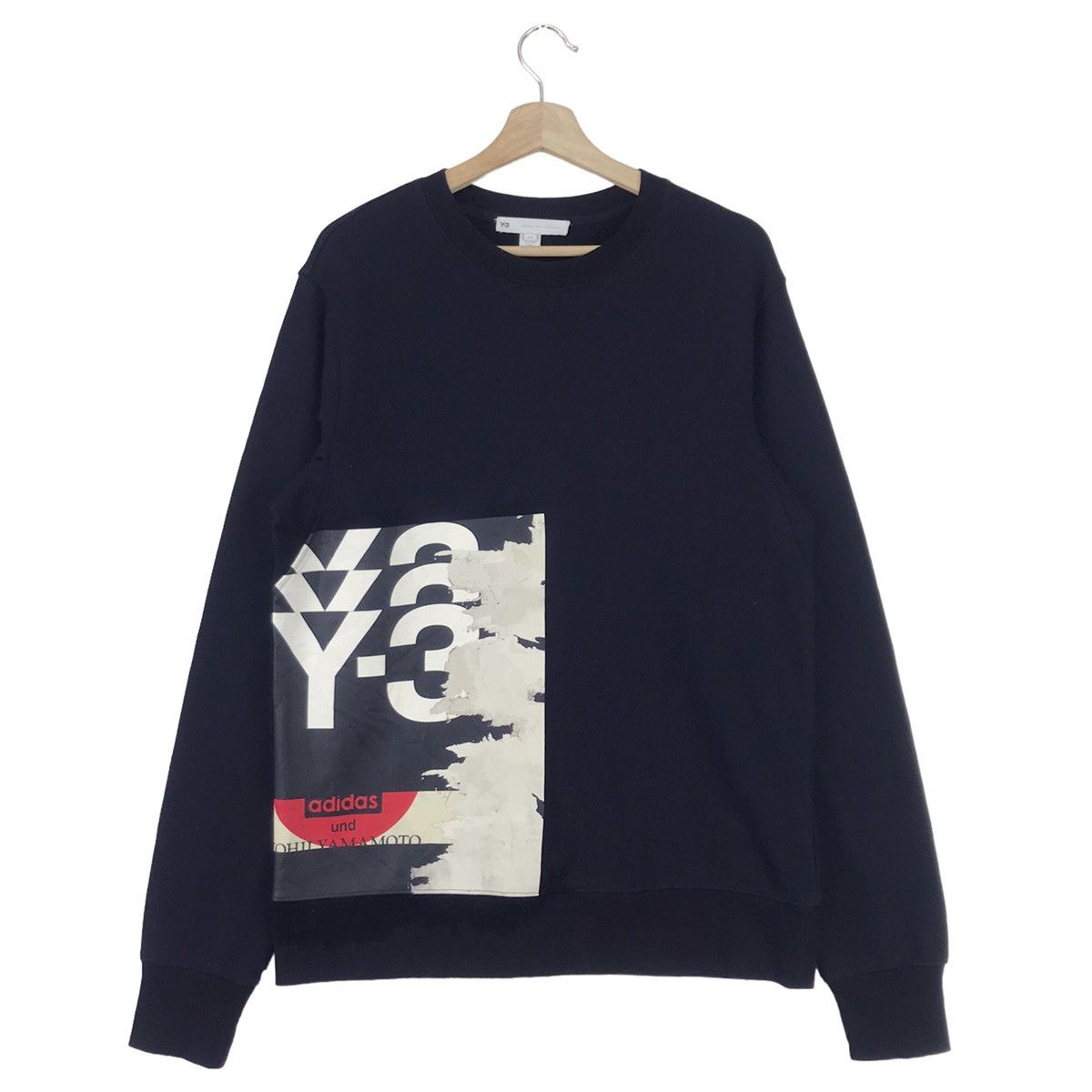 Y-3 × Yohji Yamamoto Yohji Yamamoto Y-3 Logo Print Sweatshirts Size US M / EU 48-50 / 2 - 2 Thumbnail