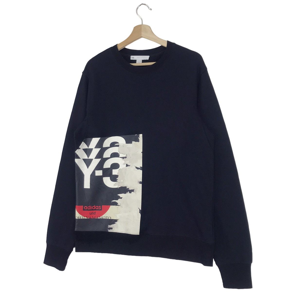 Y-3 × Yohji Yamamoto Yohji Yamamoto Y-3 Logo Print Sweatshirts Size US M / EU 48-50 / 2 - 3 Thumbnail