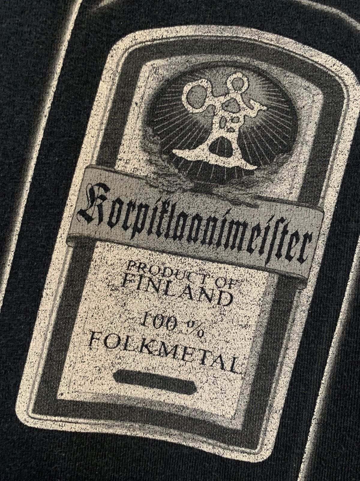 Band Tees Vintage 2006 Korpiklaani Happy Little Boozers T-shirt Size US M / EU 48-50 / 2 - 20 Thumbnail
