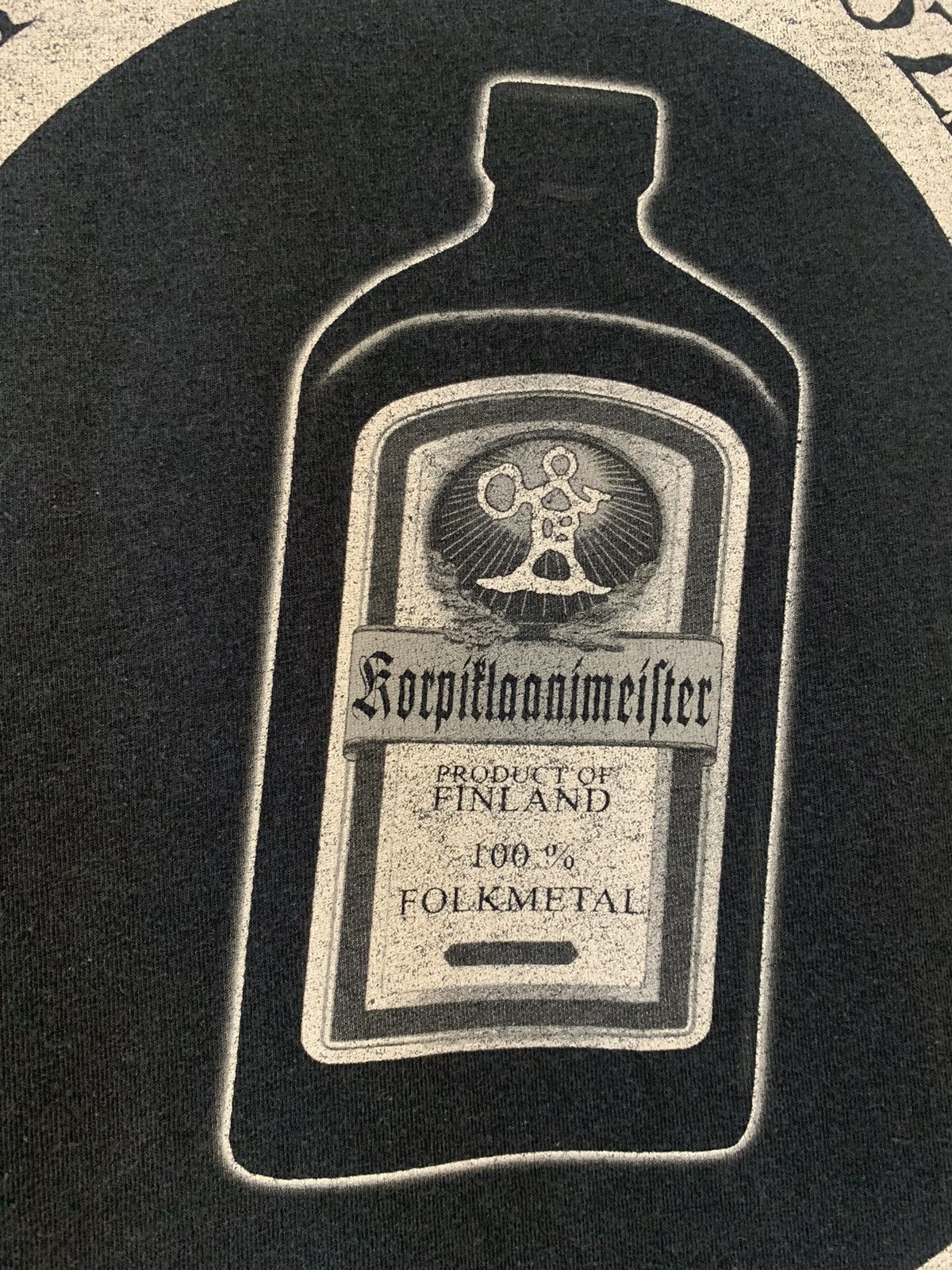 Band Tees Vintage 2006 Korpiklaani Happy Little Boozers T-shirt Size US M / EU 48-50 / 2 - 19 Thumbnail