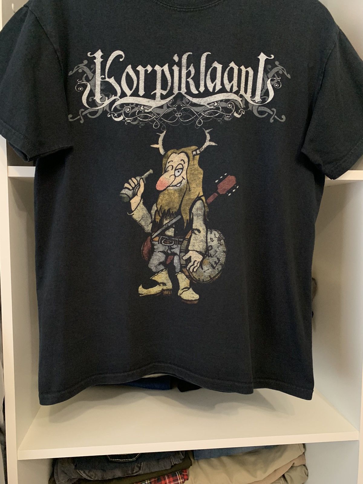 Band Tees Vintage 2006 Korpiklaani Happy Little Boozers T-shirt Size US M / EU 48-50 / 2 - 13 Thumbnail