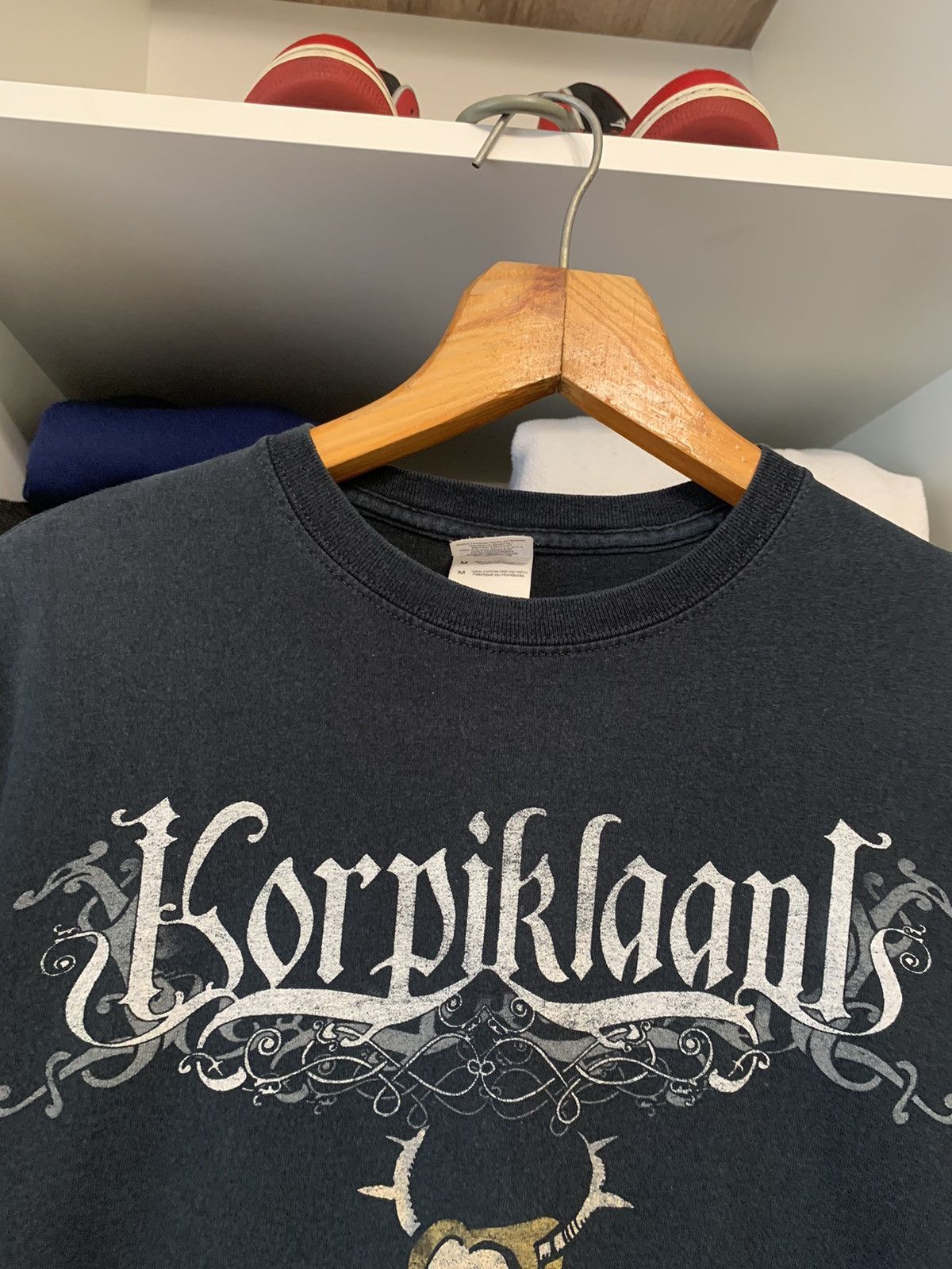 Band Tees Vintage 2006 Korpiklaani Happy Little Boozers T-shirt Size US M / EU 48-50 / 2 - 8 Thumbnail