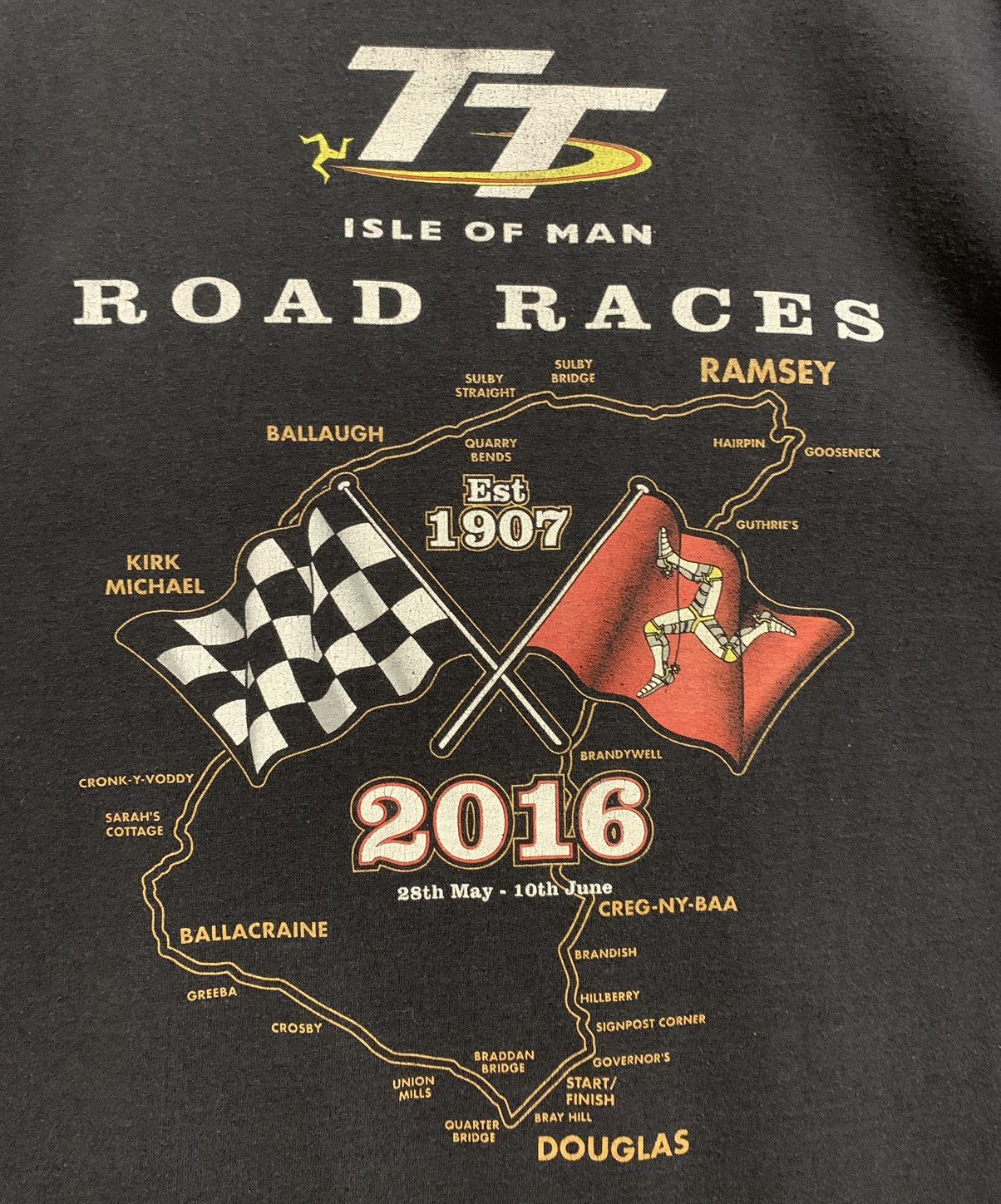 Other Isle of Man TT 2016 Moto Racing T-shirt Size US L / EU 52-54 / 3 - 19 Thumbnail