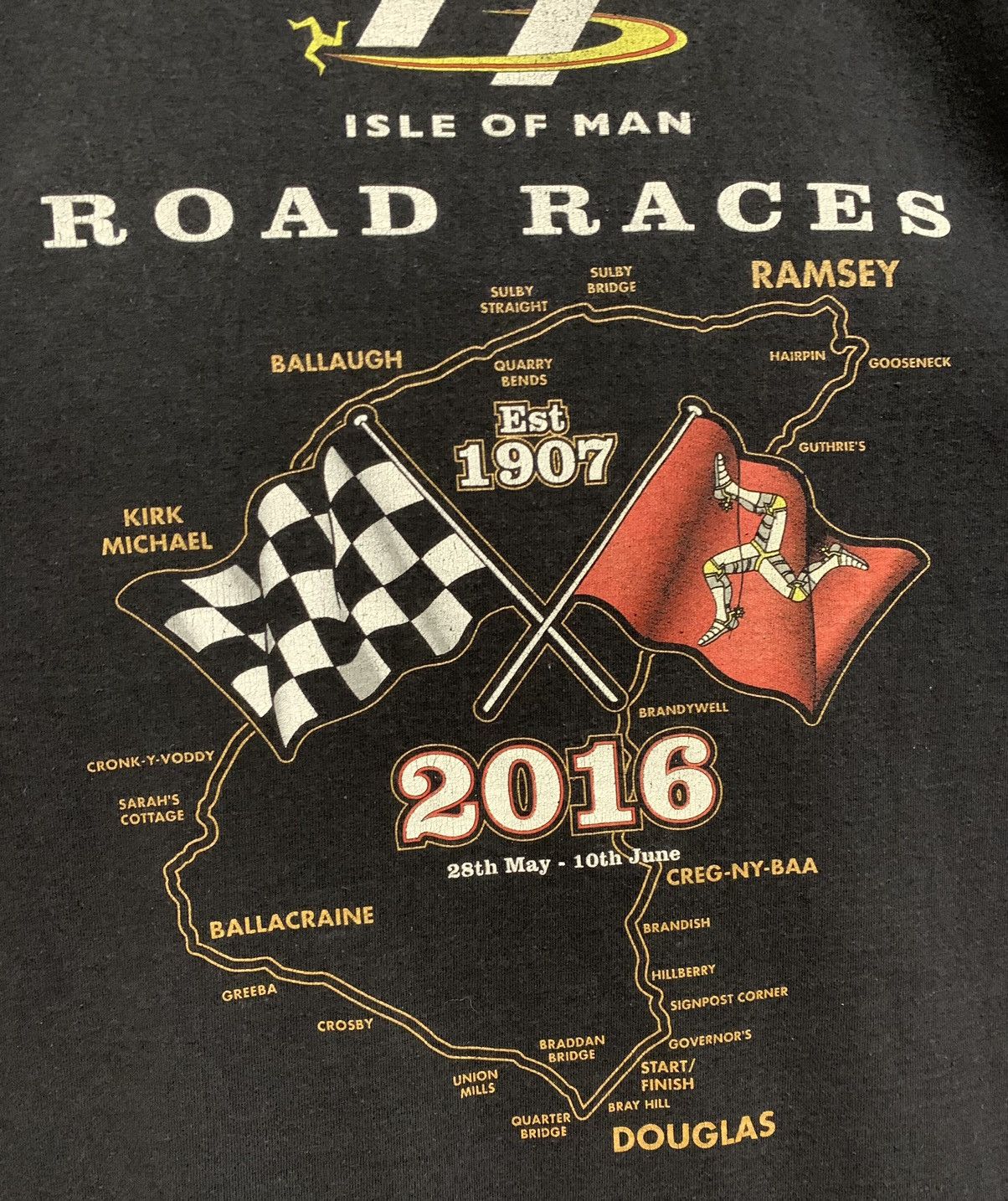 Other Isle of Man TT 2016 Moto Racing T-shirt Size US L / EU 52-54 / 3 - 24 Thumbnail