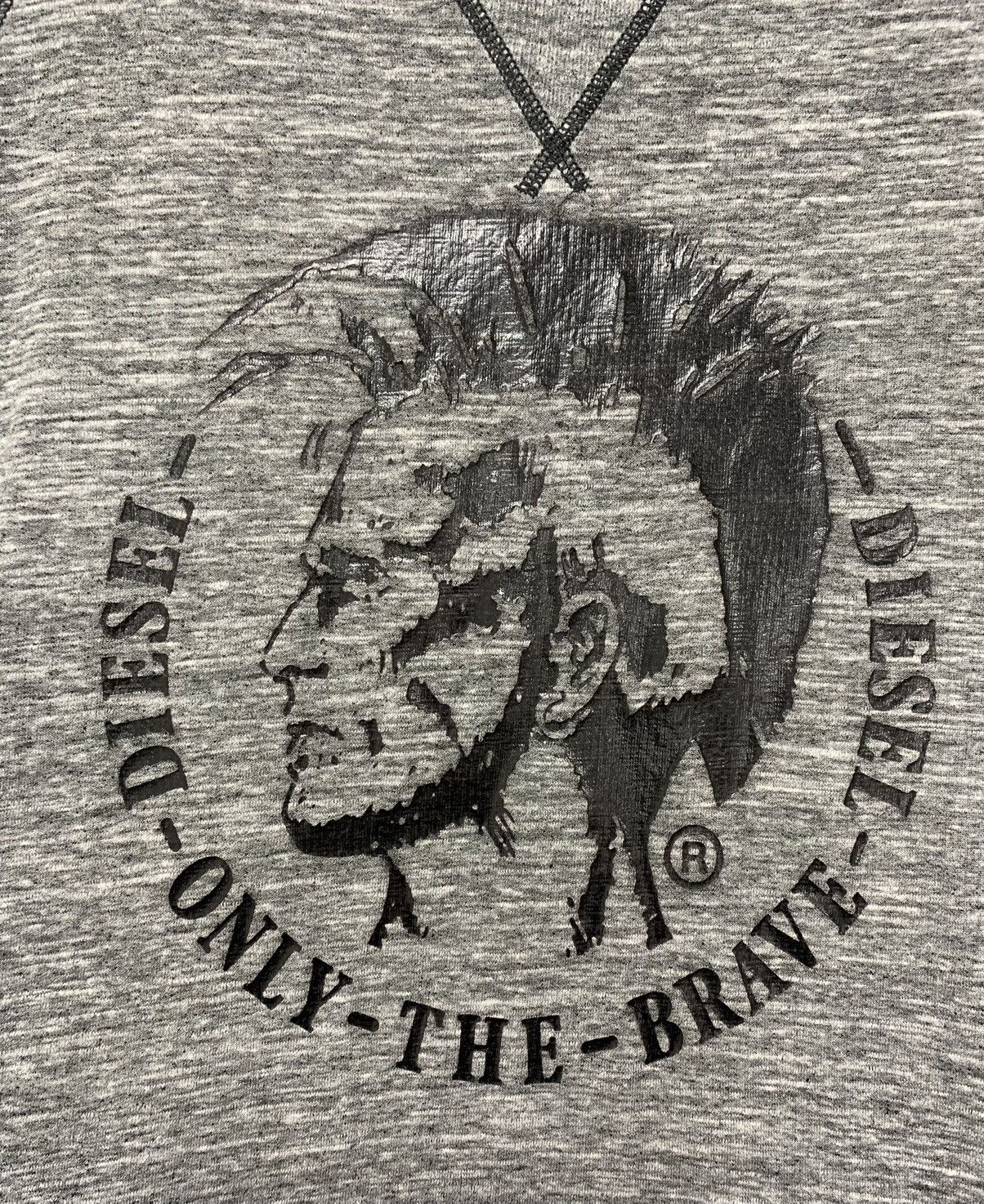Diesel Diesel Only The Brave Punk Big Logo Sweatshirt Size US L / EU 52-54 / 3 - 8 Thumbnail