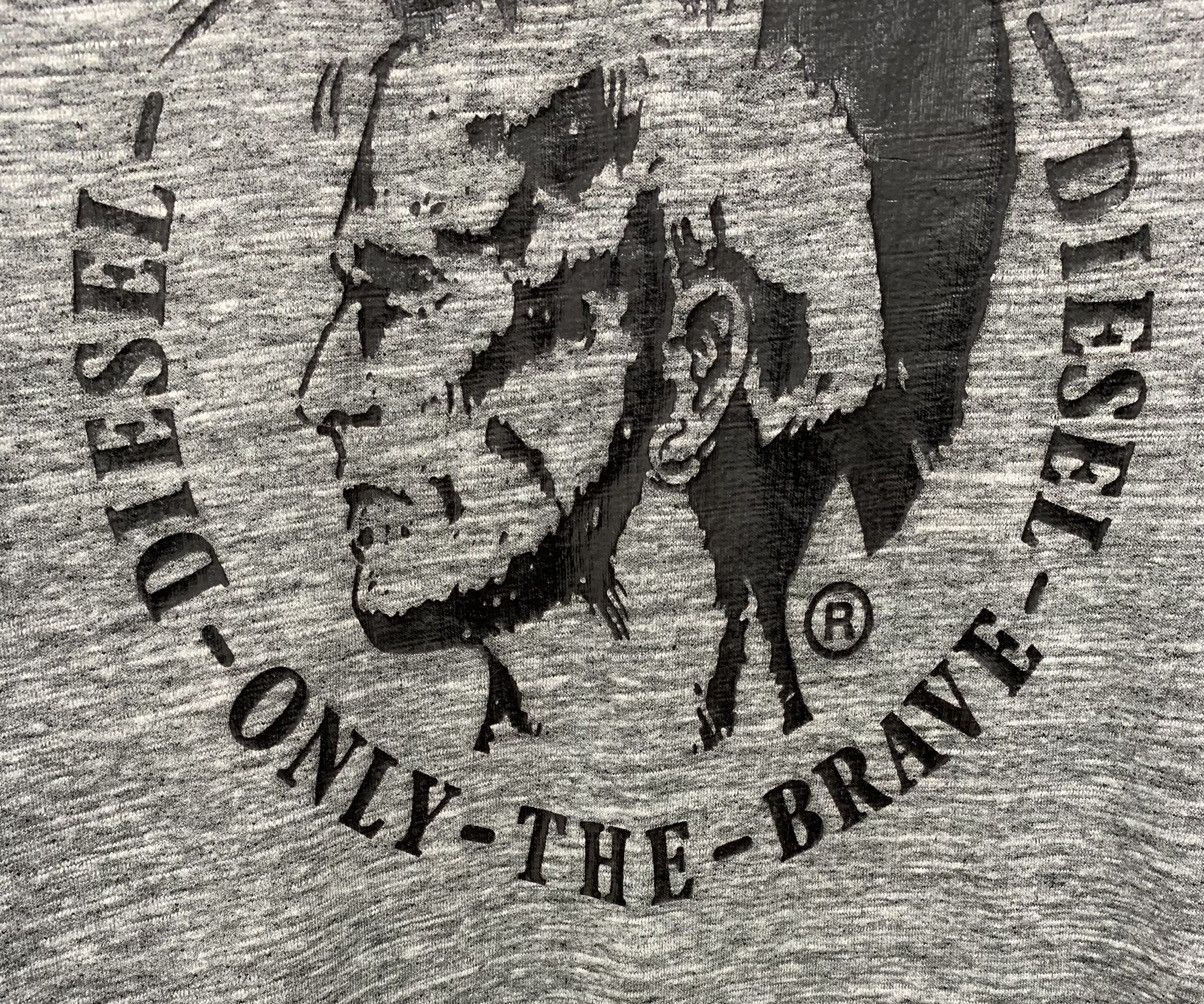 Diesel Diesel Only The Brave Punk Big Logo Sweatshirt Size US L / EU 52-54 / 3 - 10 Thumbnail