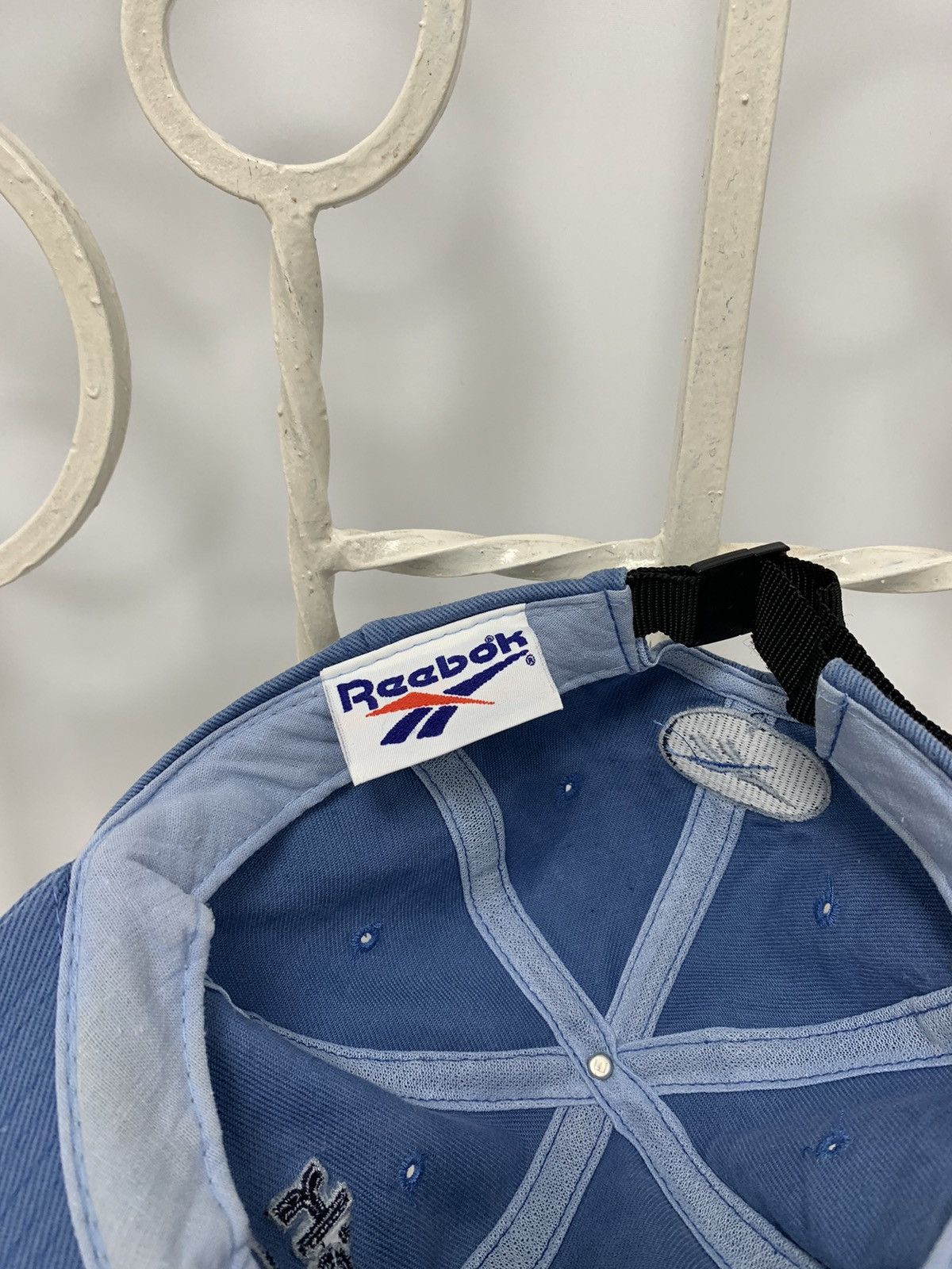 Reebok × Vintage Vintage Reebok Big Logo Faded Cap Hat Size ONE SIZE - 24 Thumbnail
