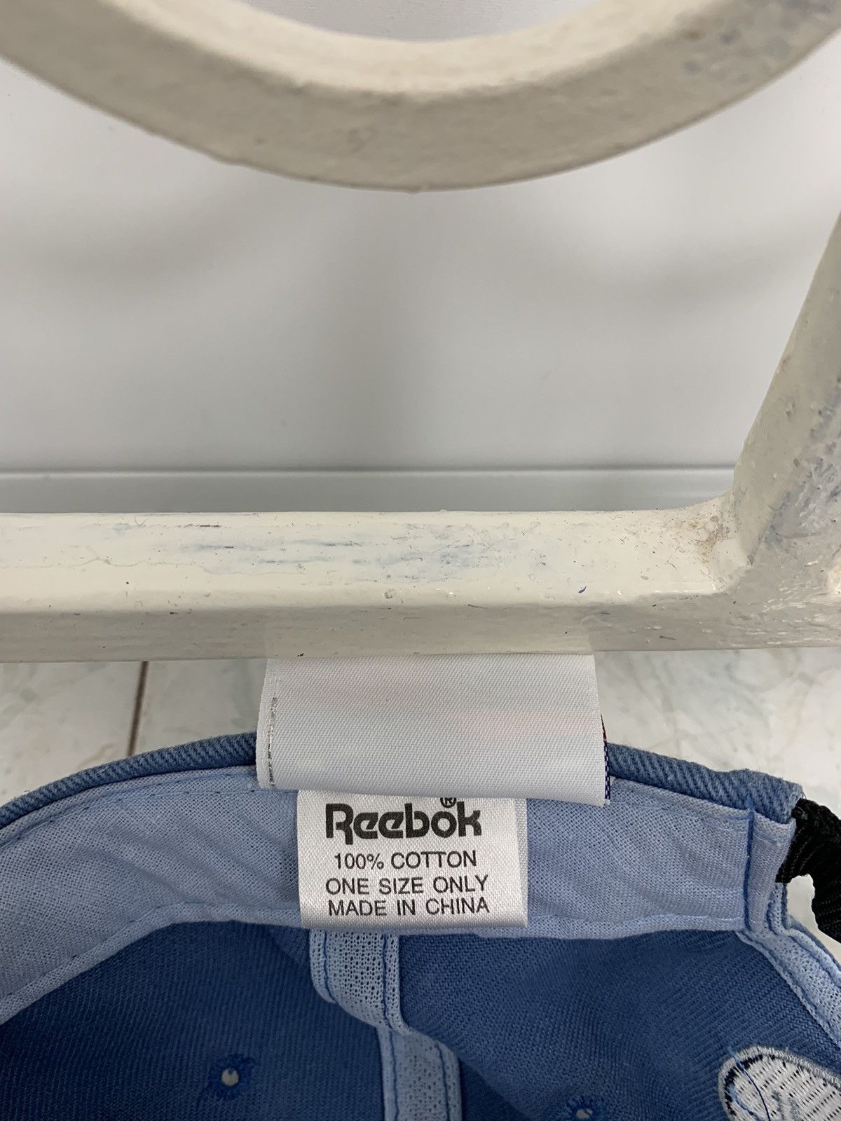 Reebok × Vintage Vintage Reebok Big Logo Faded Cap Hat Size ONE SIZE - 19 Thumbnail