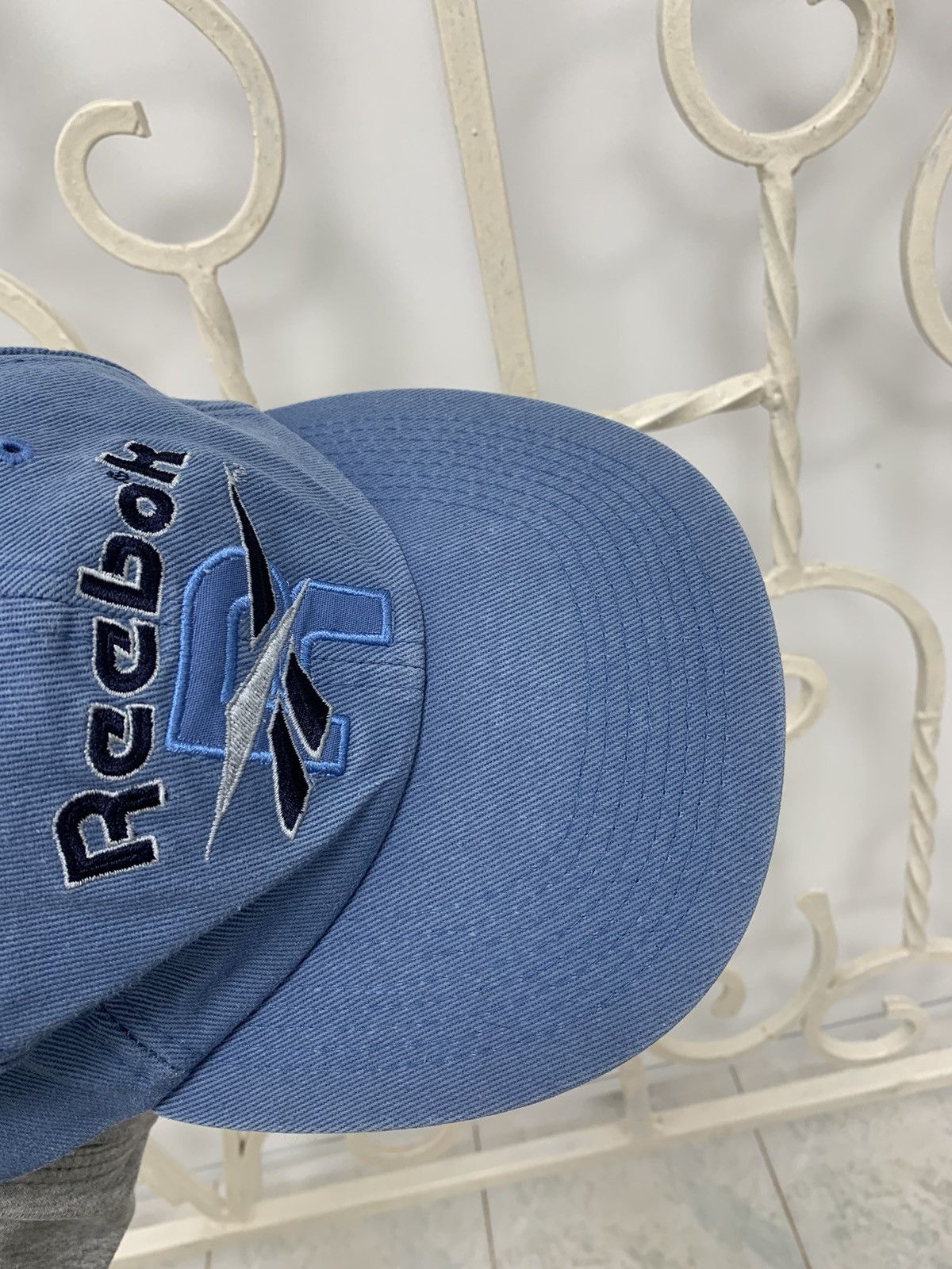 Reebok × Vintage Vintage Reebok Big Logo Faded Cap Hat Size ONE SIZE - 6 Thumbnail