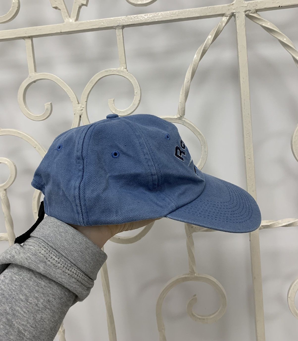 Reebok × Vintage Vintage Reebok Big Logo Faded Cap Hat Size ONE SIZE - 9 Thumbnail