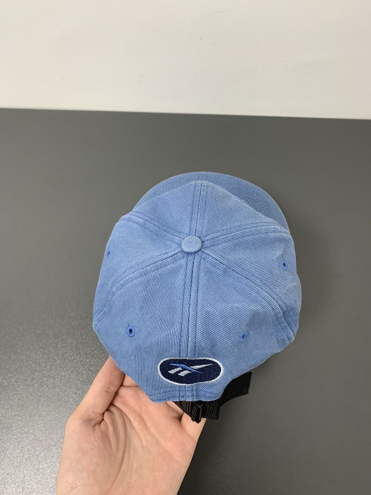 Reebok × Vintage Vintage Reebok Big Logo Faded Cap Hat Size ONE SIZE - 13 Thumbnail