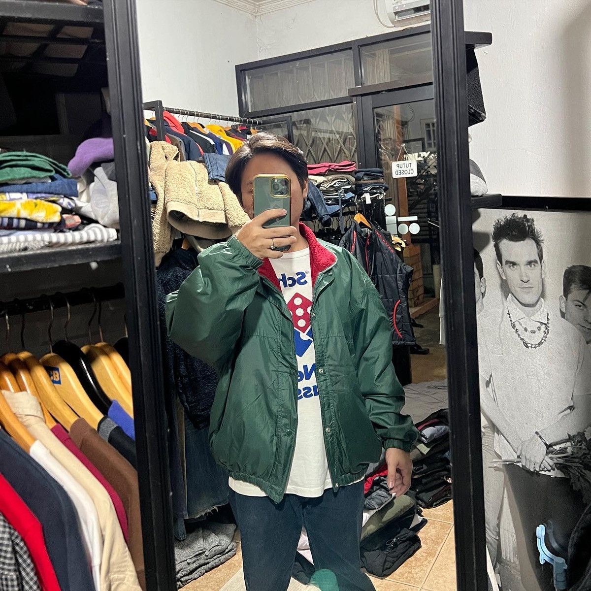 Japanese Brand Vintage blueky reversible fleece jacket Size US M / EU 48-50 / 2 - 11 Thumbnail