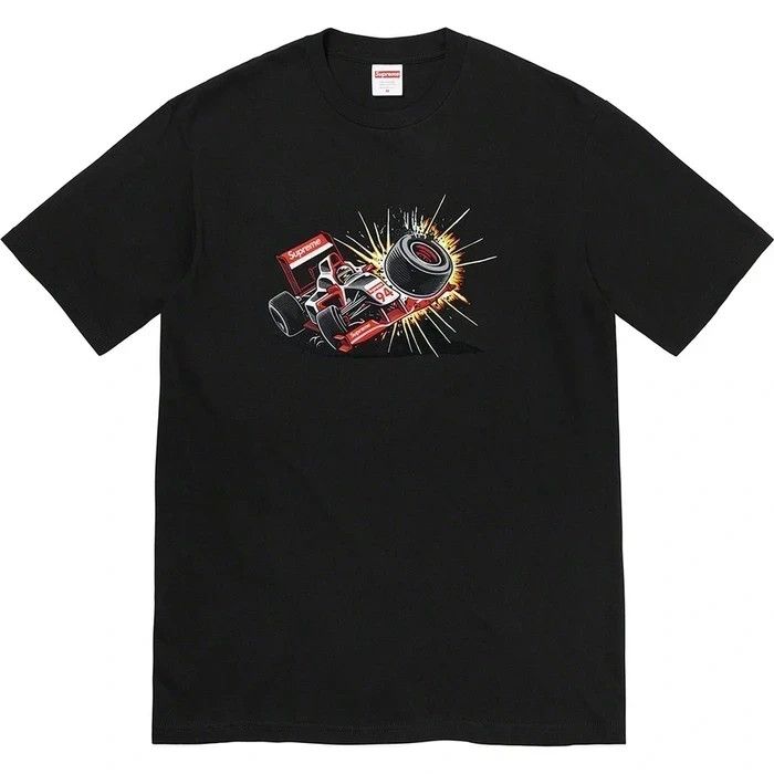 Supreme Supreme 21FW Crash Tee Black Size L | Grailed