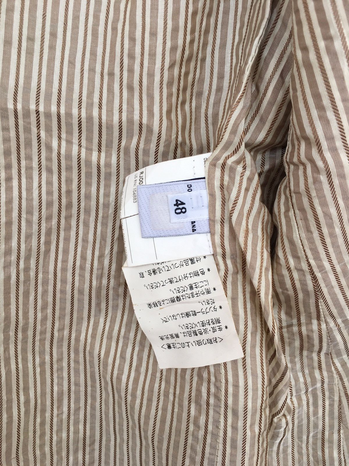 Dolce & Gabbana cream blazer Size 48S - 7 Thumbnail