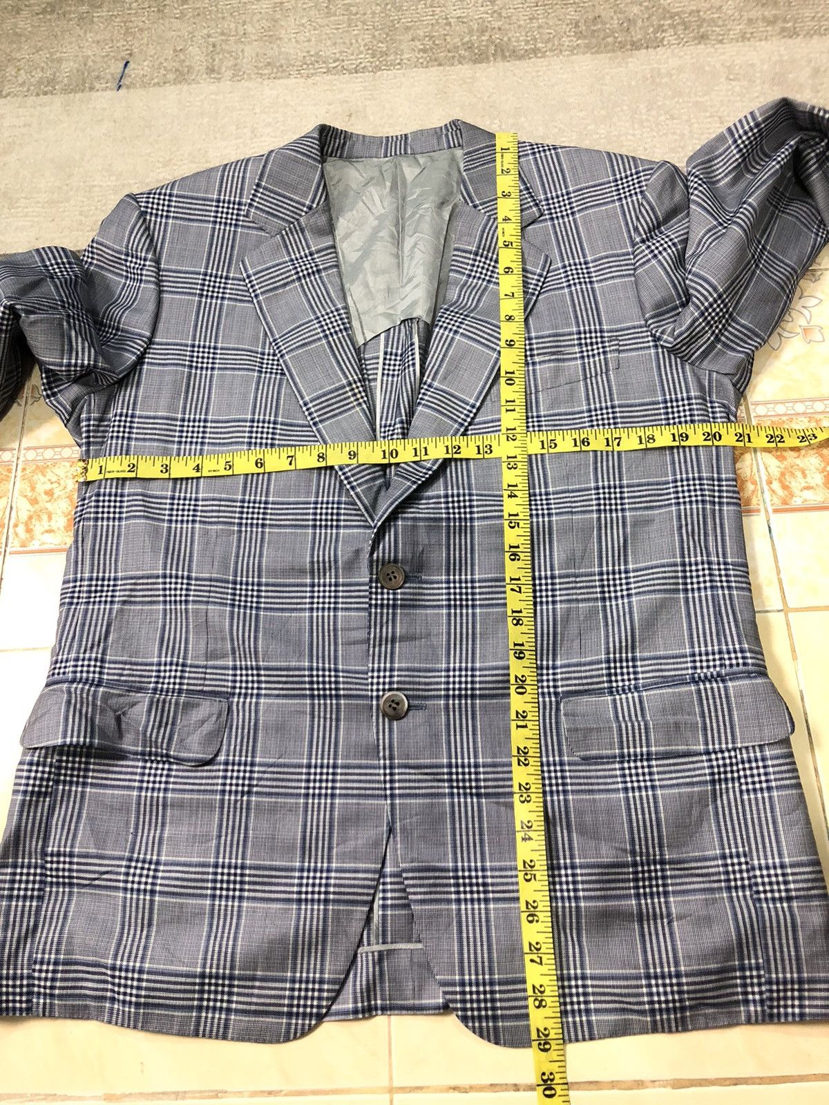 Designer × Ermenegildo Zegna × Vintage VINTAGE ERMENEGILDO ZEGNA WOOL & SILK CUSTOM TAILOR BY IMAZU Size US M / EU 48-50 / 2 - 12 Thumbnail