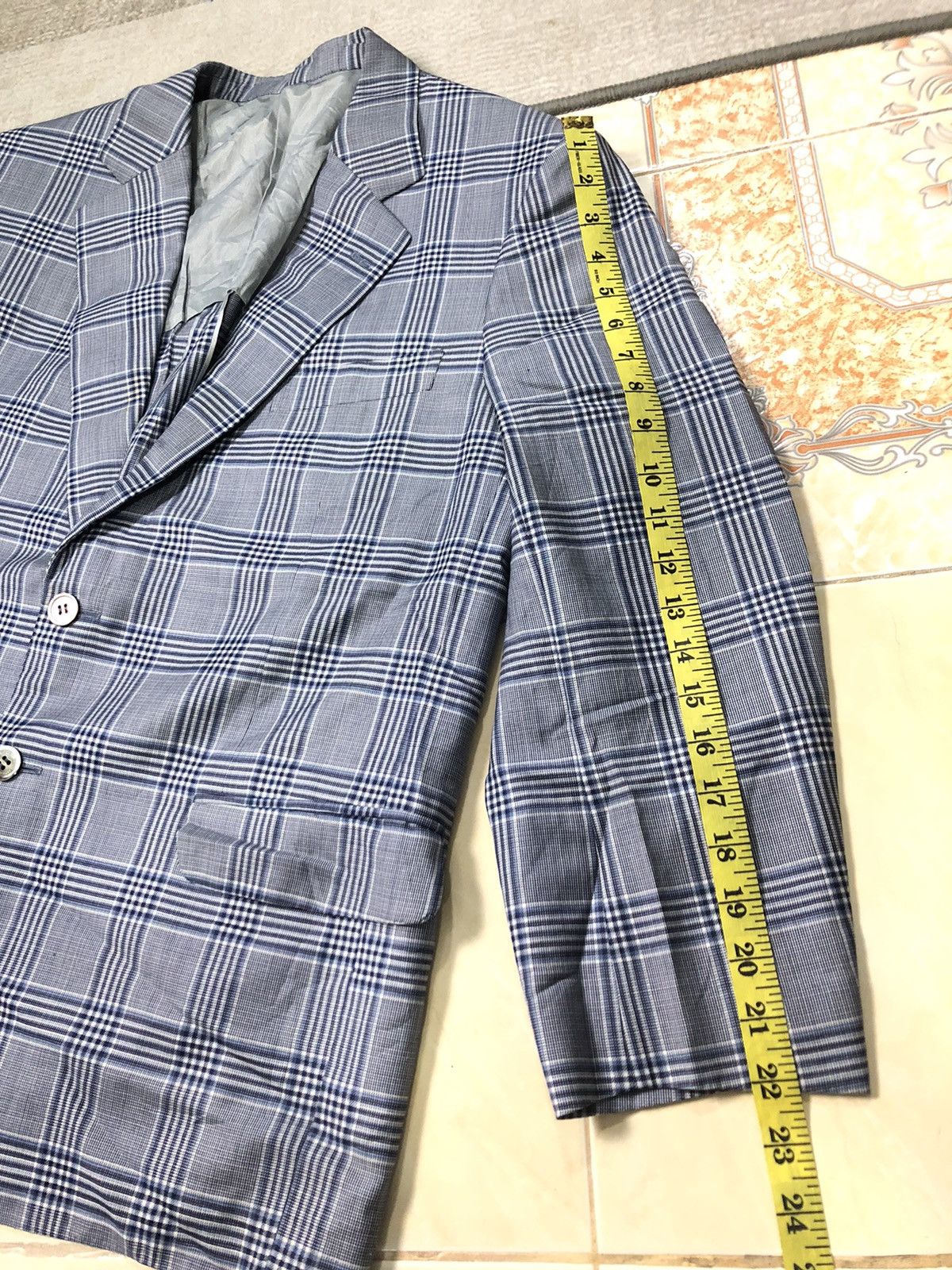 Designer × Ermenegildo Zegna × Vintage VINTAGE ERMENEGILDO ZEGNA WOOL & SILK CUSTOM TAILOR BY IMAZU Size US M / EU 48-50 / 2 - 13 Thumbnail