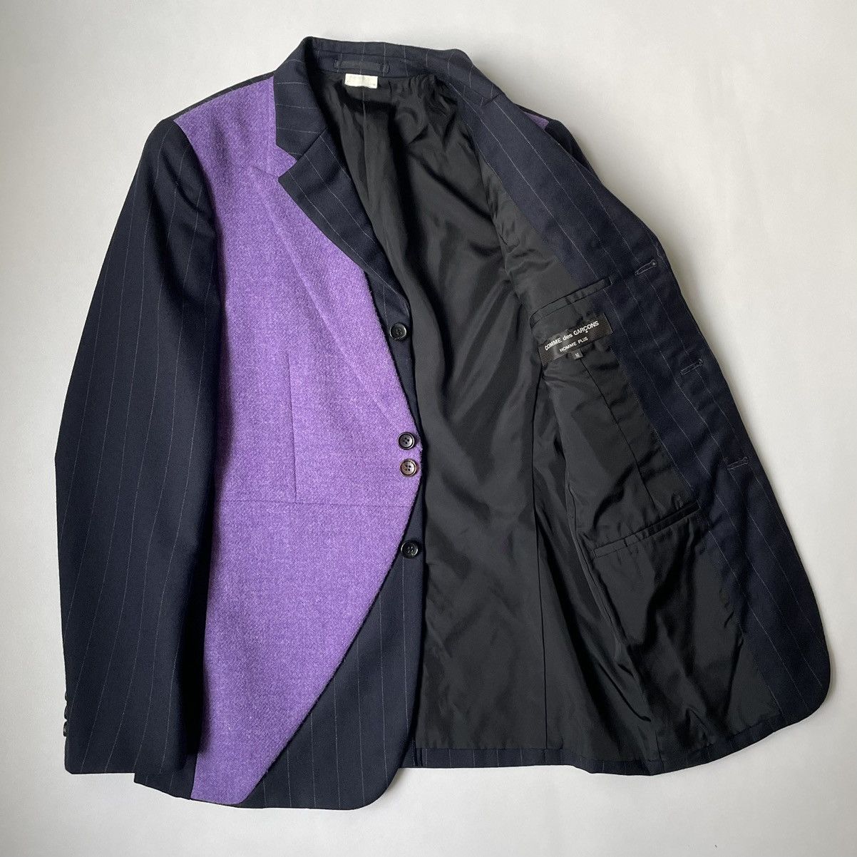 Comme des Garcons Homme Plus A/W 09 Double Layer Blazer Size 38R - 10 Thumbnail