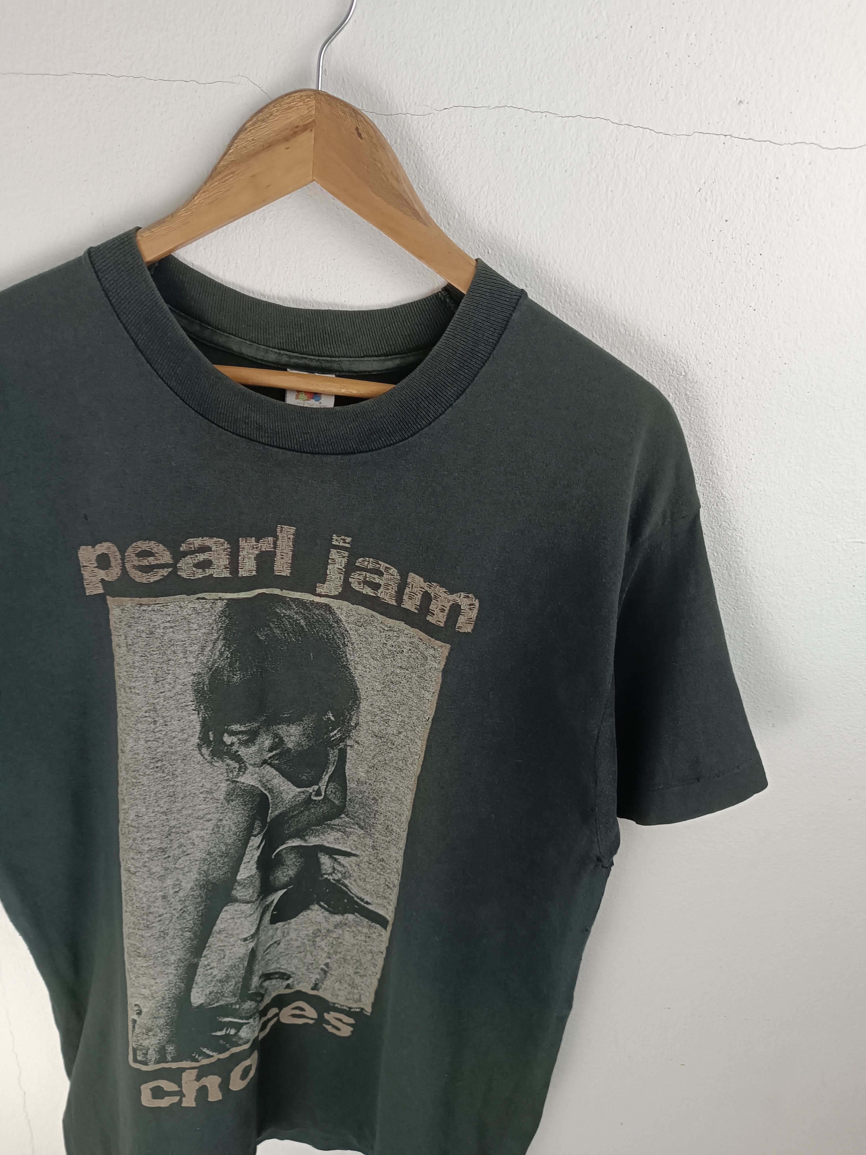 Band Tees VINTAGE '92 PEARL JAM 'CHOICES' ALTERED (hole soundgarden) Size US L / EU 52-54 / 3 - 9 Thumbnail