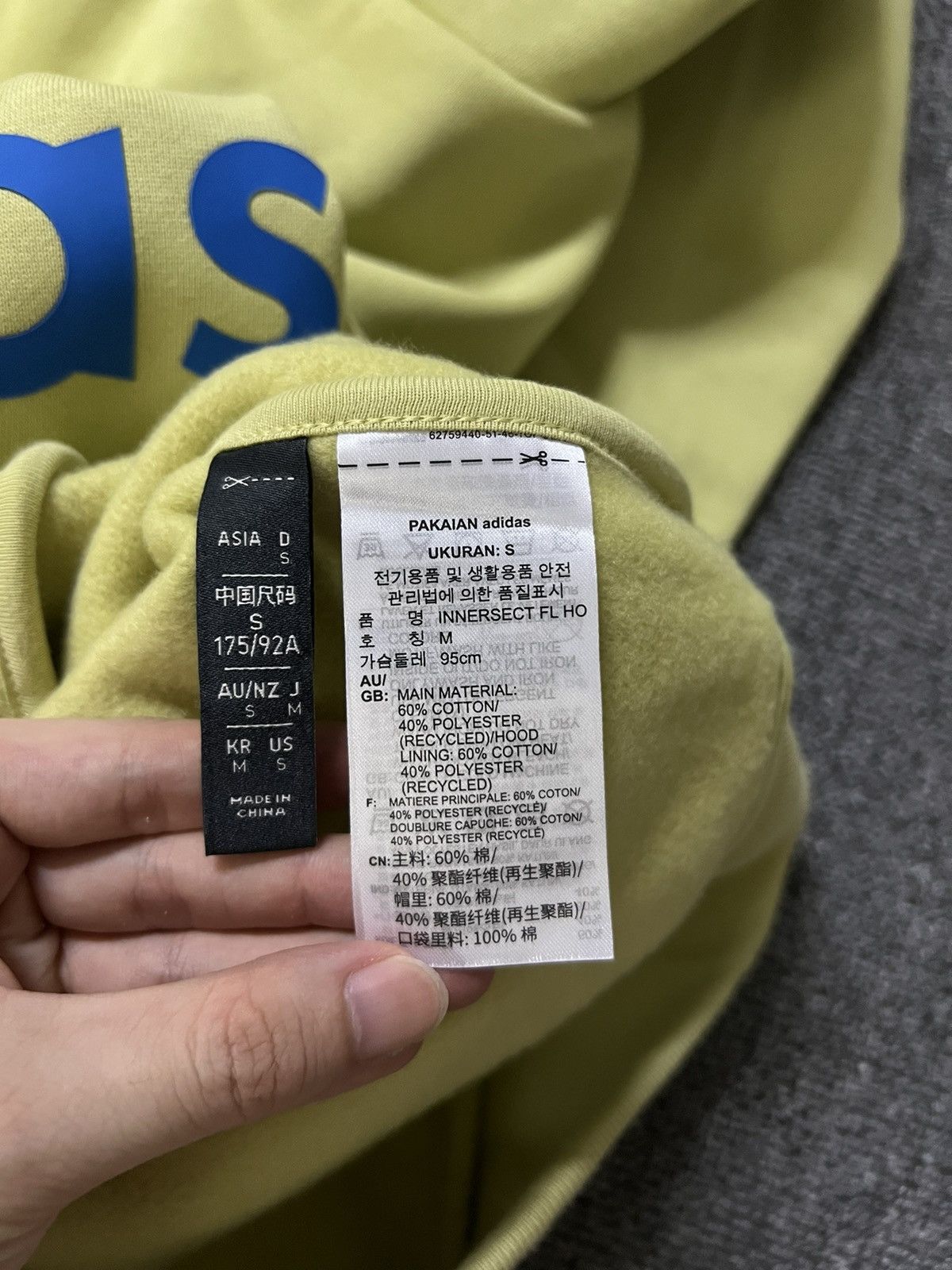 Adidas × Fear of God DS Adidas x fear of god hoodie Size US S / EU 44-46 / 1 - 11 Thumbnail