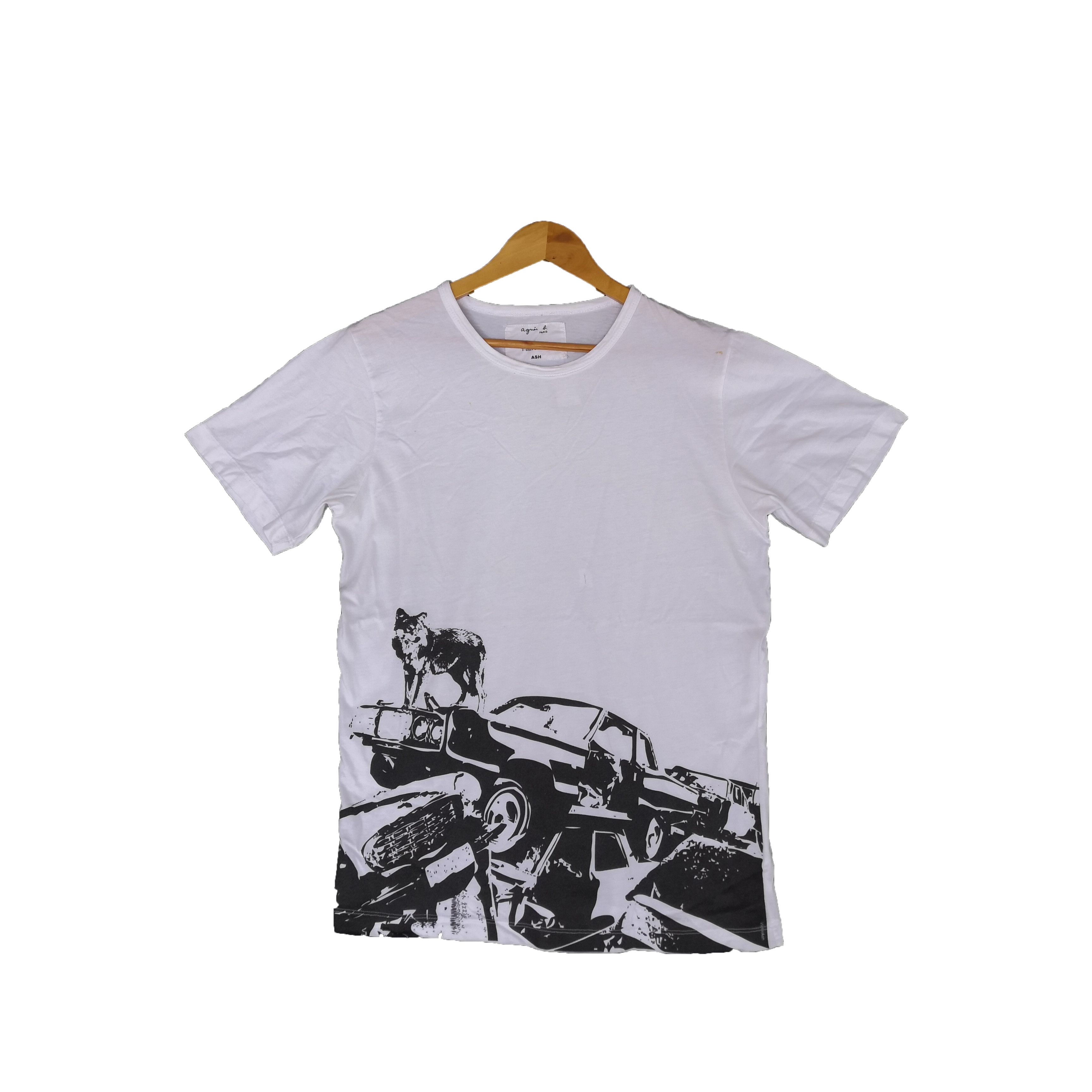 Vintage Vintage Agnes B X Victor Ash T-Shirt D'Artiste Crewneck Tees ...