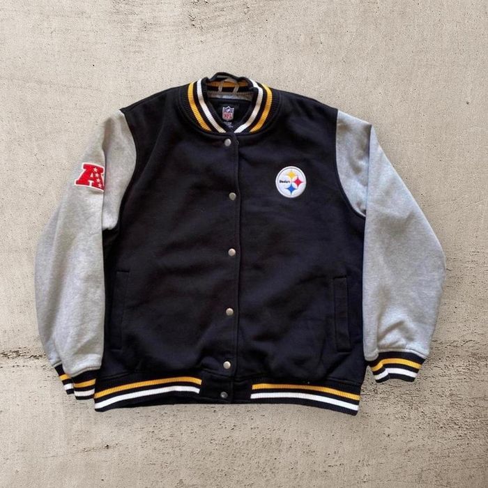 Vintage NFL PITTSBURGH STEELERS LETTERMAN JACKET | Grailed