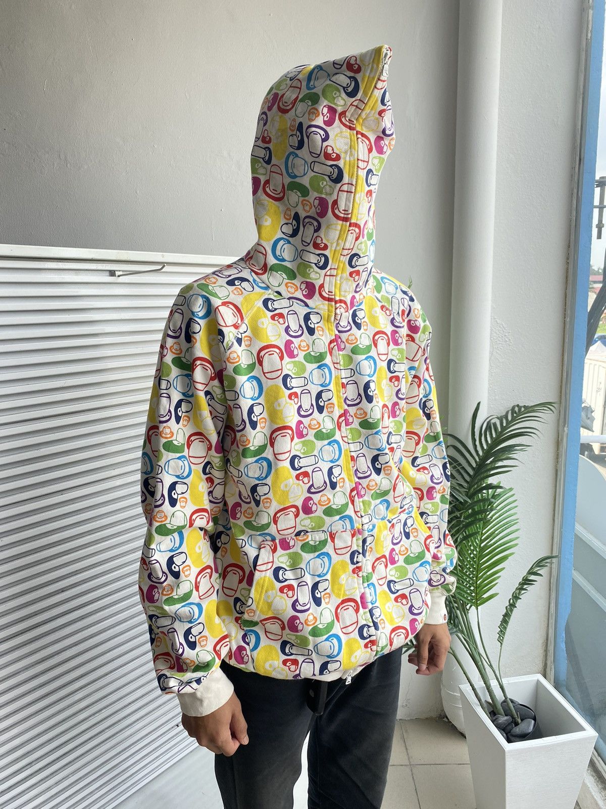 Bape OG Bape Baby Milo Crazy Camo Multicolour Hoodie Size US L / EU 52-54 / 3 - 23 Thumbnail