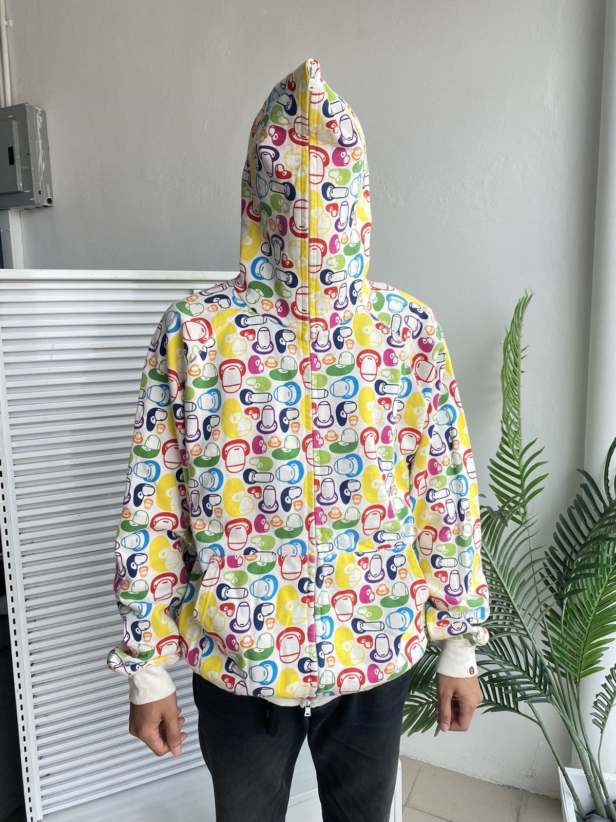 Bape OG Bape Baby Milo Crazy Camo Multicolour Hoodie Grailed