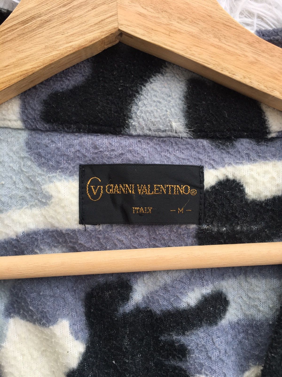 Gianni Valentino Rare Vintage Gianni Valentino Camo Bath Robe Size US L / EU 52-54 / 3 - 6 Thumbnail