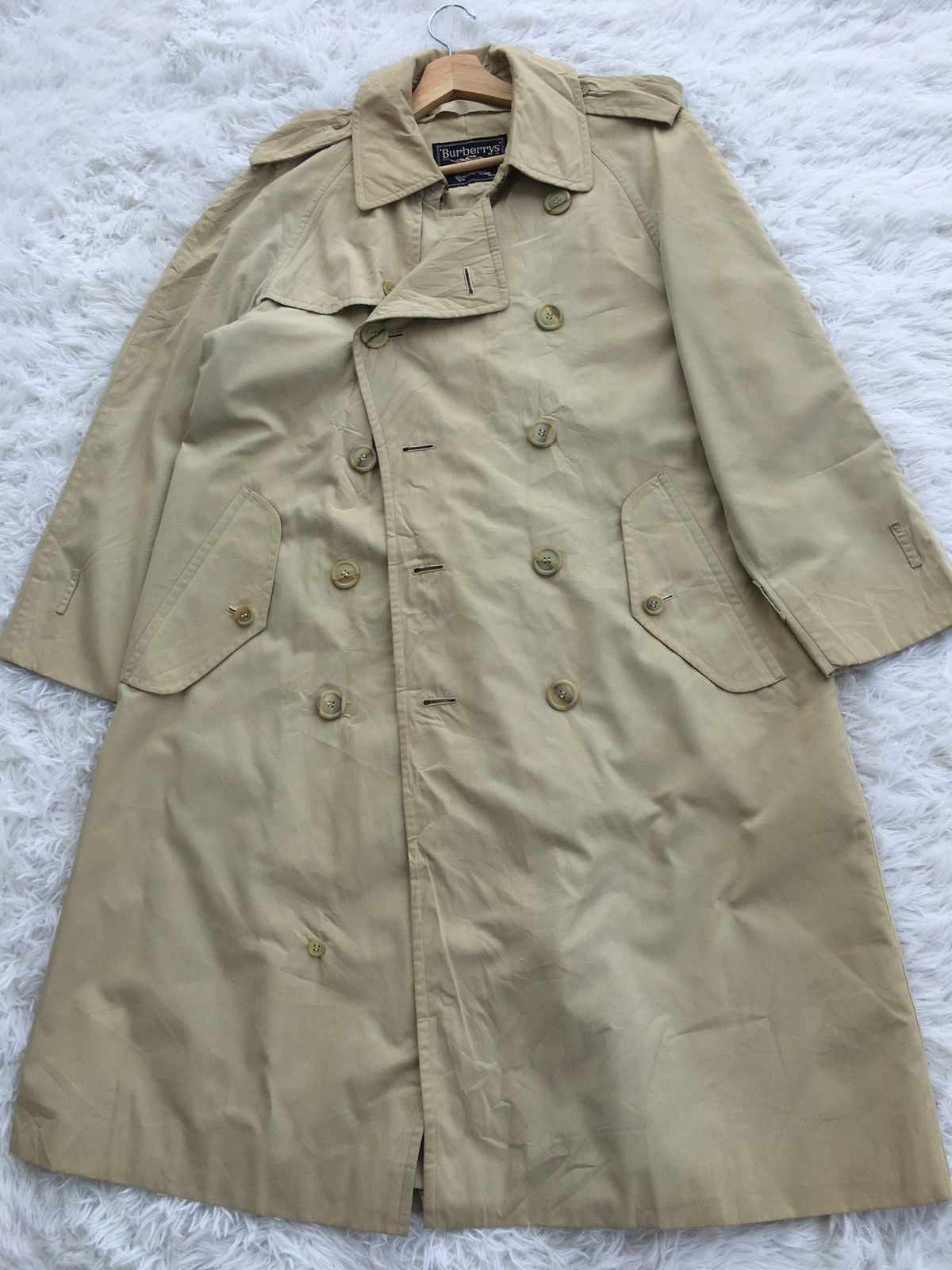 Burberry Rare Vintage Burberry Long Jacket Size US L / EU 52-54 / 3 - 3 Thumbnail