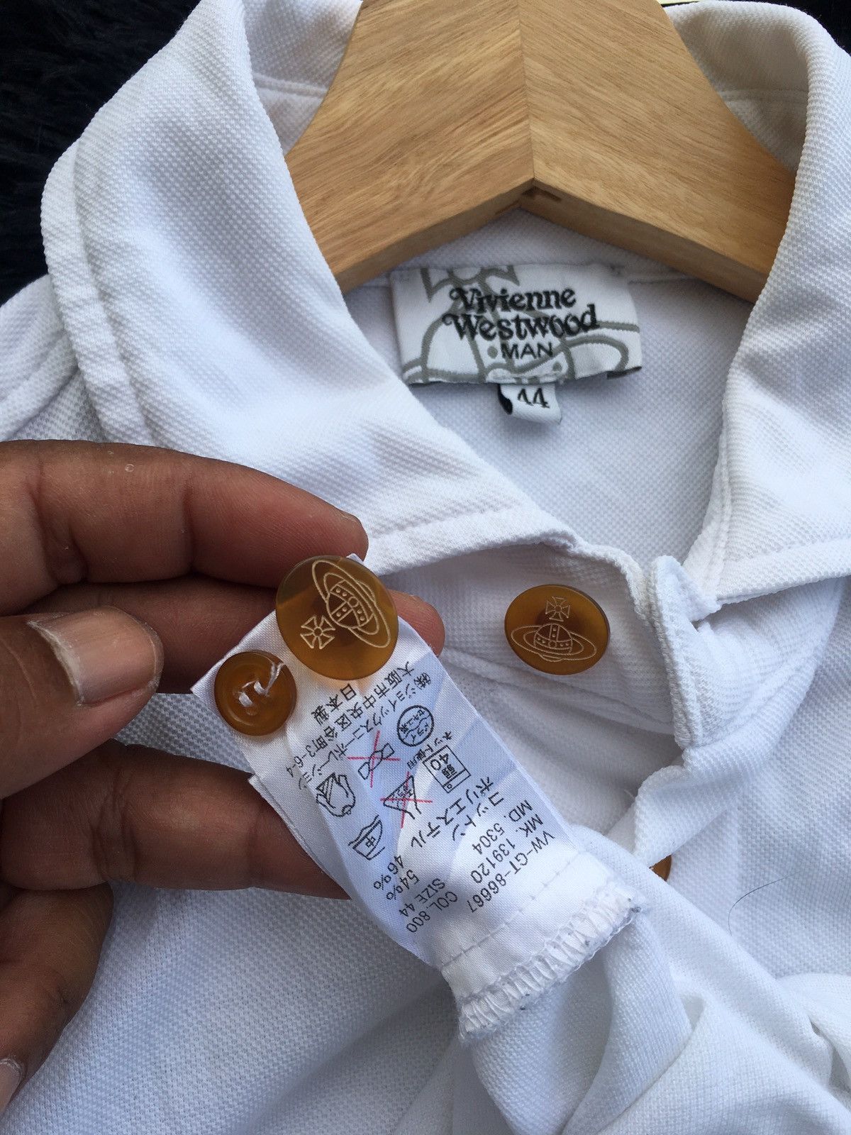 Vivienne Westwood Rare Vintage Vivienne Westwood Polo Shirt Size US S / EU 44-46 / 1 - 12 Thumbnail