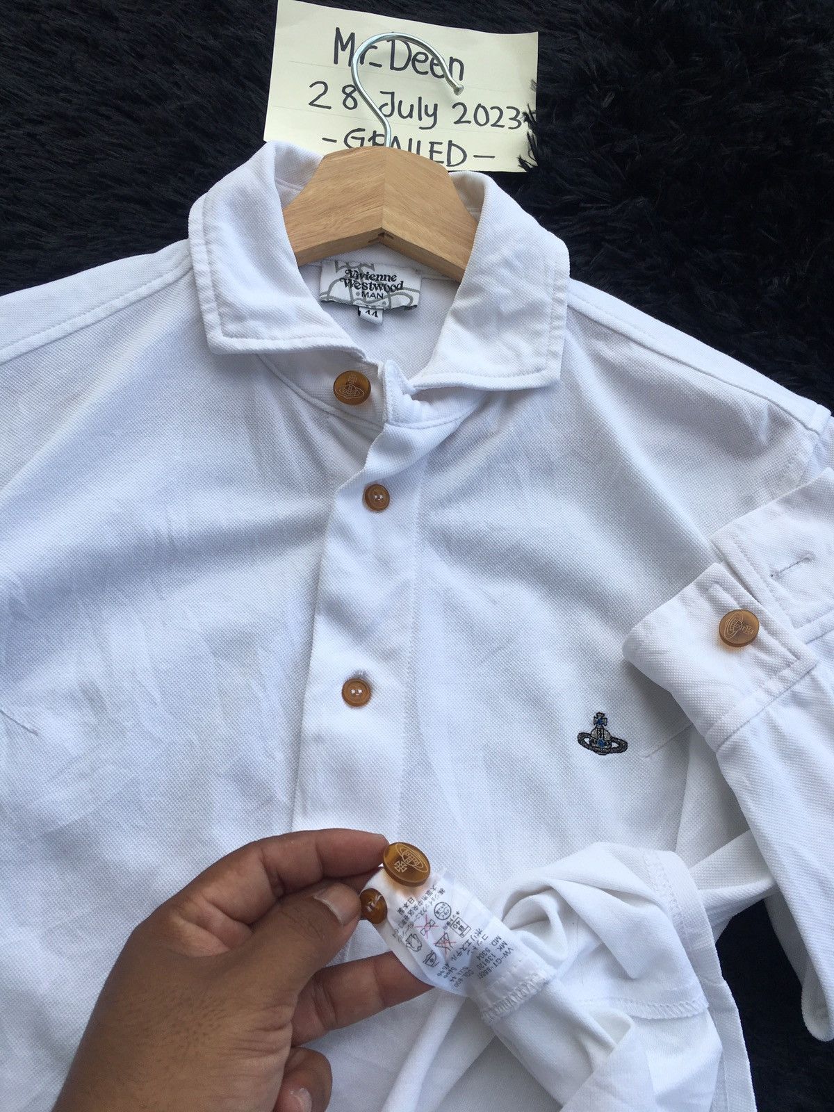 Vivienne Westwood Rare Vintage Vivienne Westwood Polo Shirt Size US S / EU 44-46 / 1 - 11 Thumbnail
