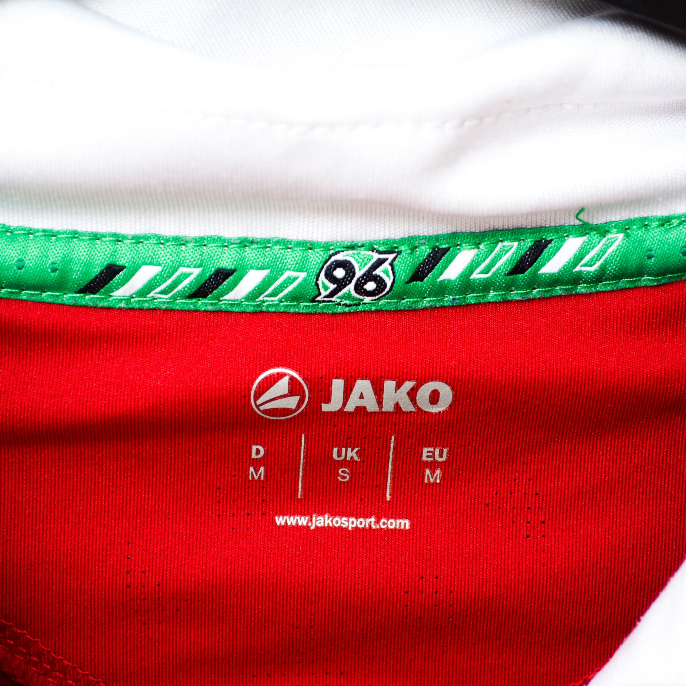 Other Hannover 96 Jako UK S Home EU M Shirt 2012 2013 #24 Pander Size US M / EU 48-50 / 2 - 4 Thumbnail