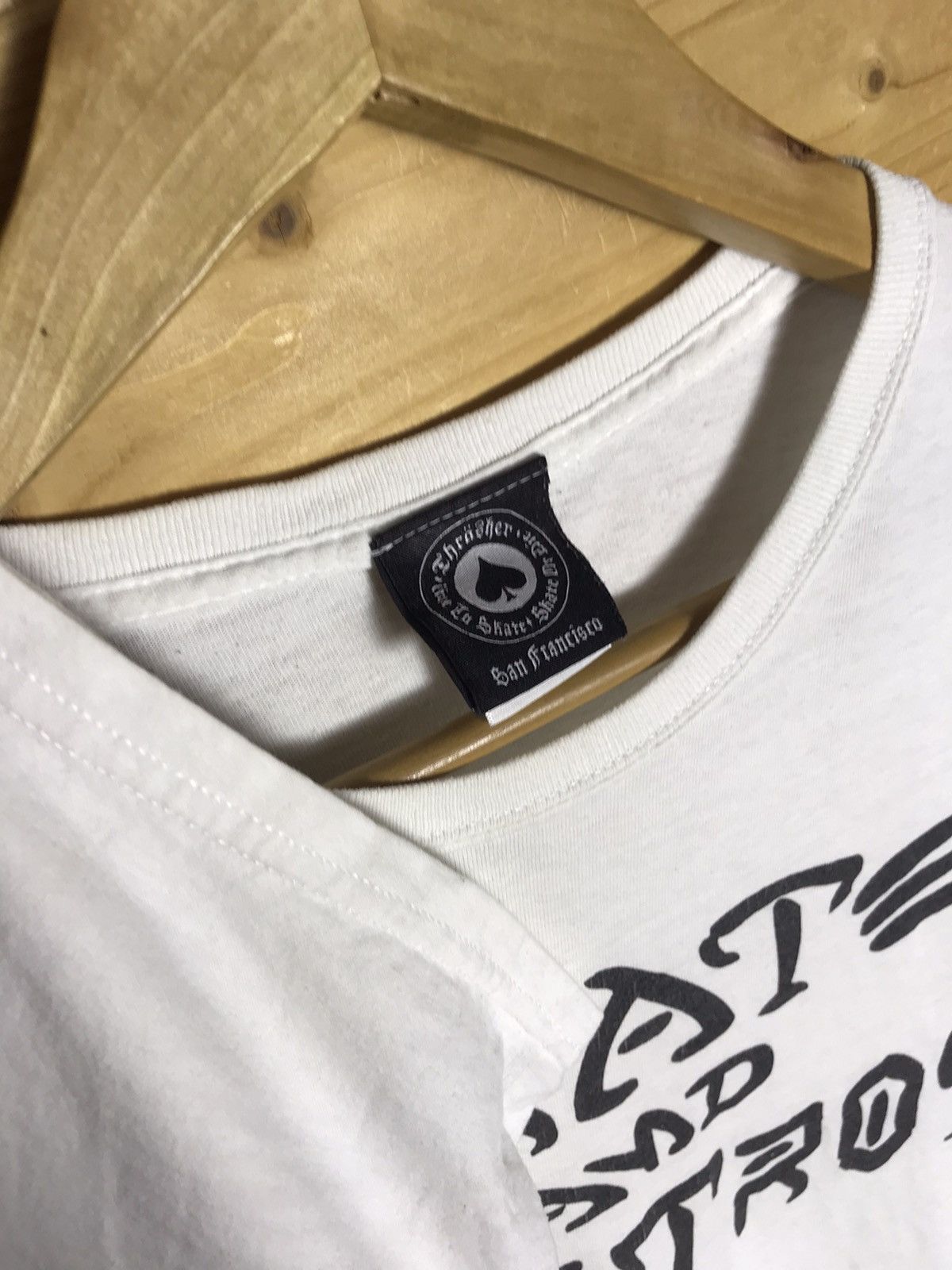 Thrasher Vintage Thrasher skate and destroy t-shirt Size US L / EU 52-54 / 3 - 6 Thumbnail