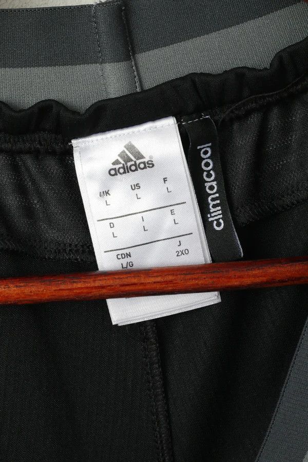 Adidas Adidas Men L Shorts Black Thin Sportswear Vtg 5804 Size US 36 / EU 52 - 3 Thumbnail