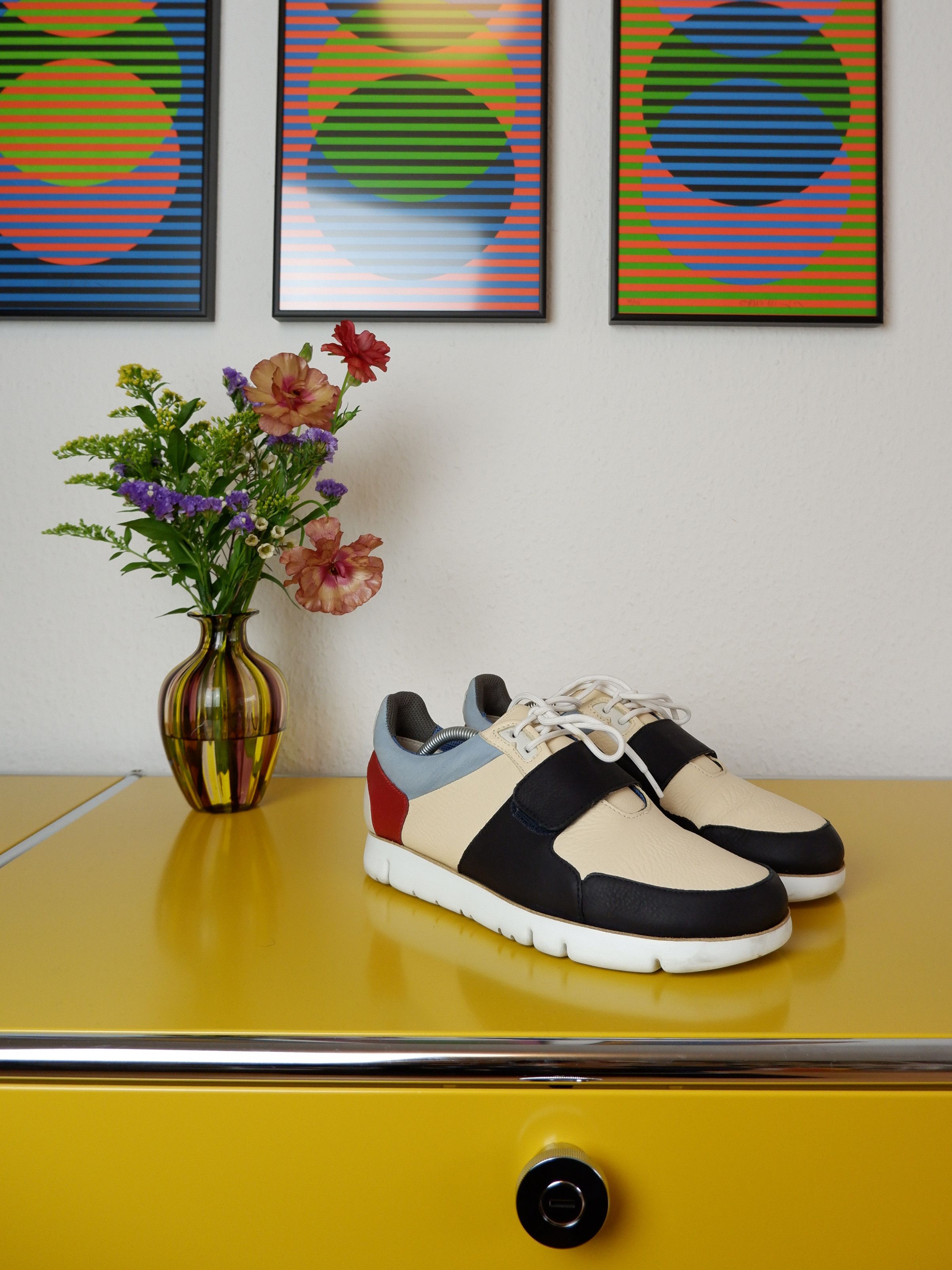 Camper Last drop! Camper color block leather sneakers | Grailed