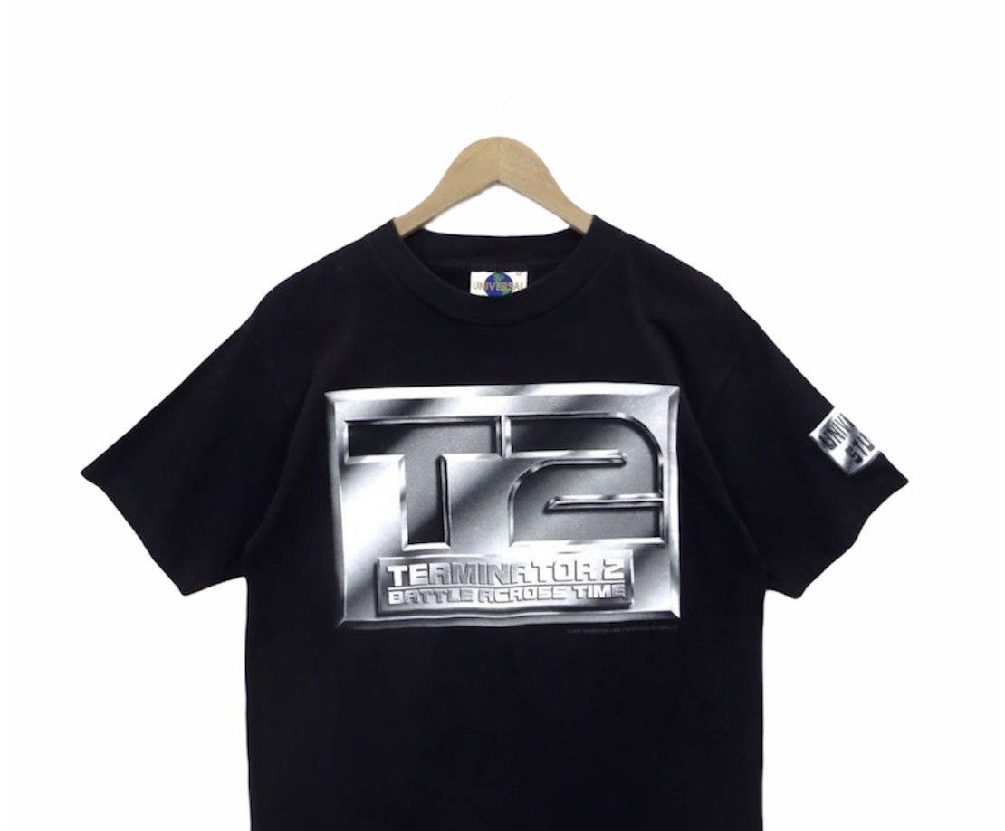 Vintage Vintage Terminator 2 Universal Studios T-shirt movie tshirt Size US M / EU 48-50 / 2 - 3 Thumbnail