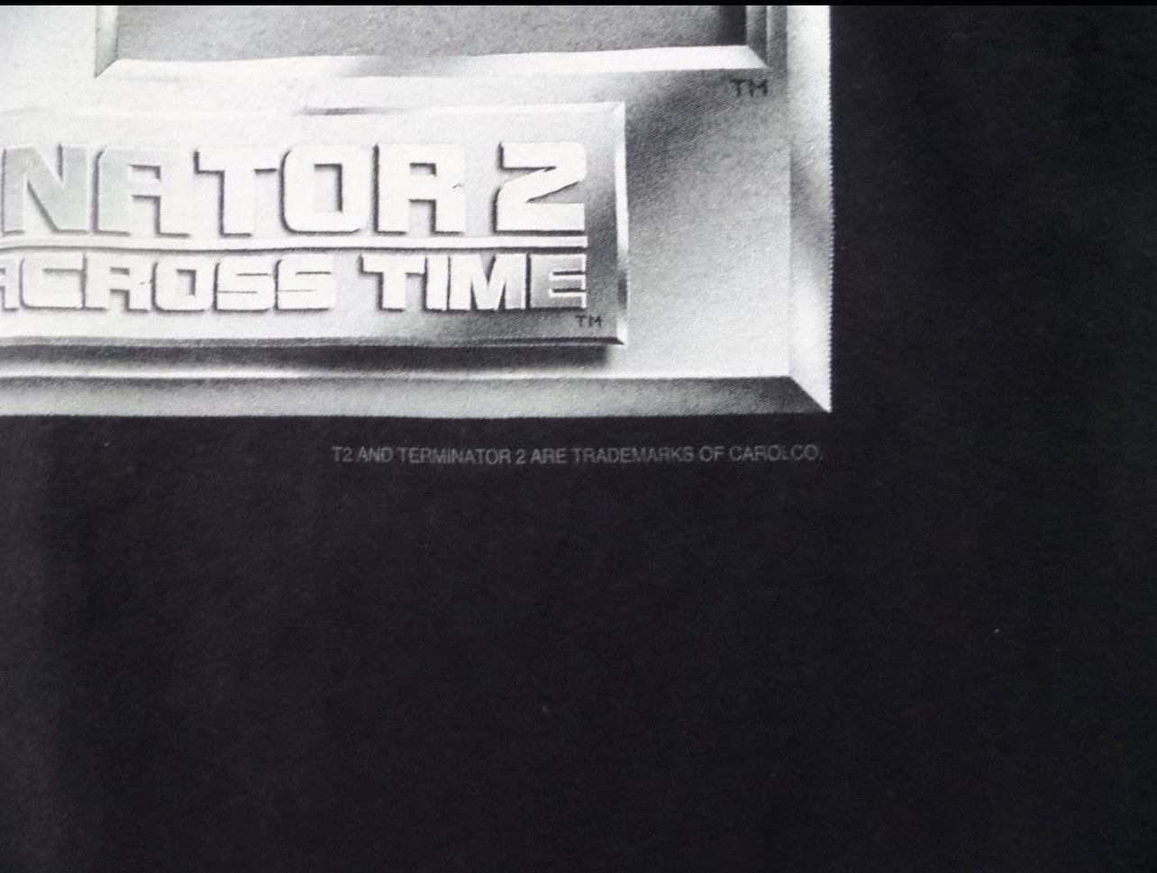 Vintage Vintage Terminator 2 Universal Studios T-shirt movie tshirt Size US M / EU 48-50 / 2 - 6 Thumbnail