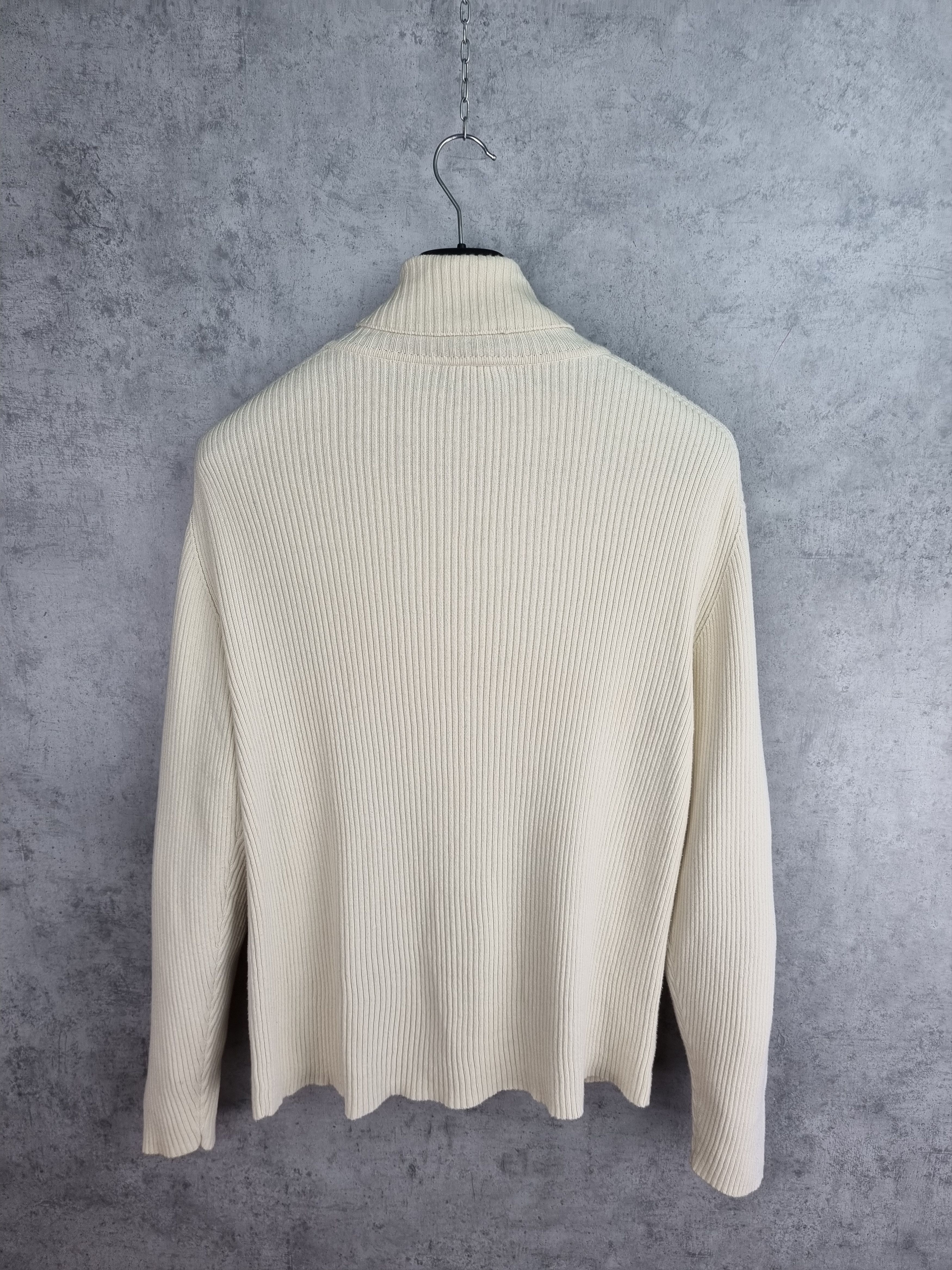 Polo Ralph Lauren Polo Jeans Ralph Lauren Turtle Neck Pearl Color Sweater Size US L / EU 52-54 / 3 - 8 Thumbnail