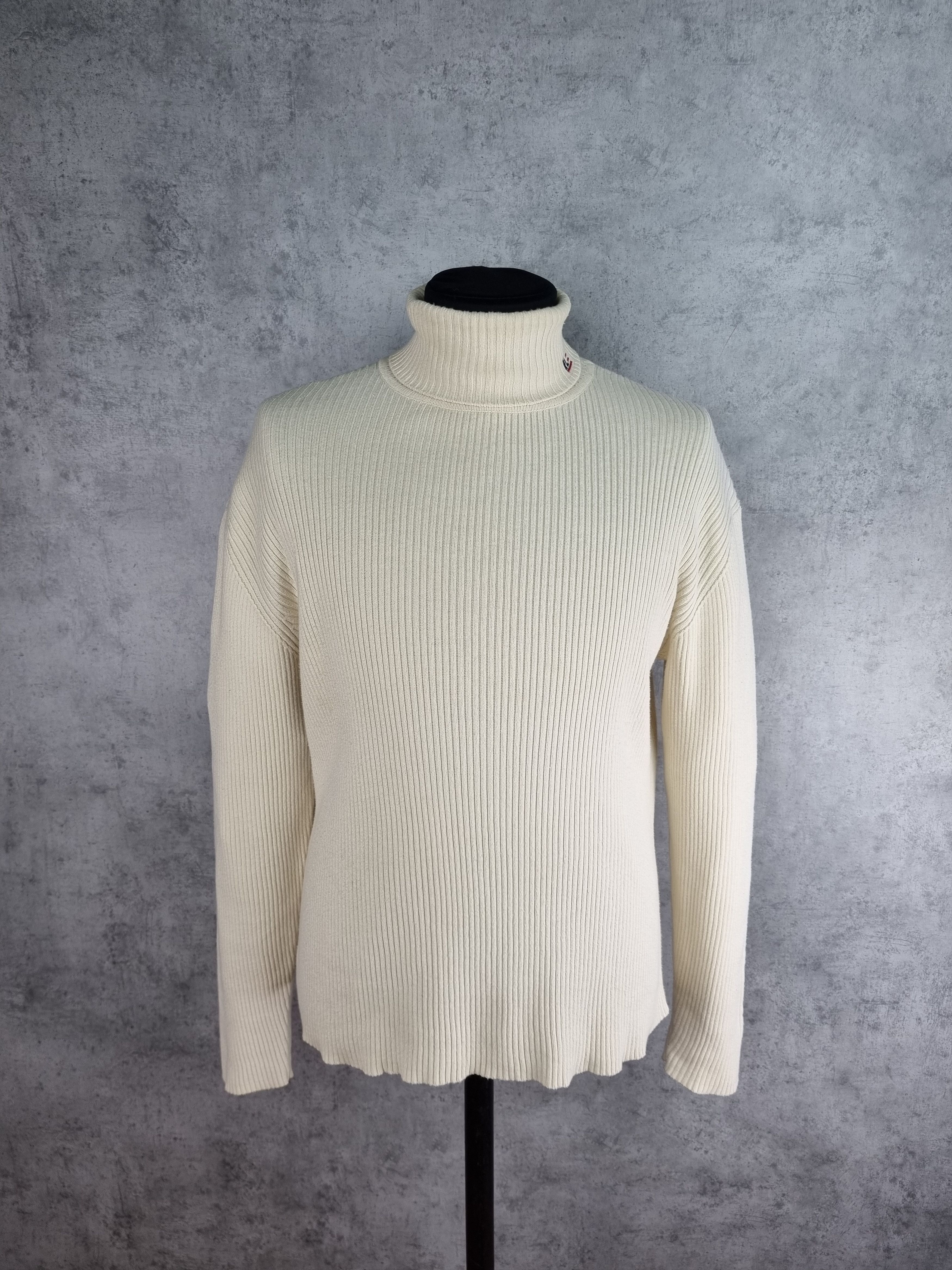 Polo Ralph Lauren Polo Jeans Ralph Lauren Turtle Neck Pearl Color Sweater Size US L / EU 52-54 / 3 - 5 Thumbnail