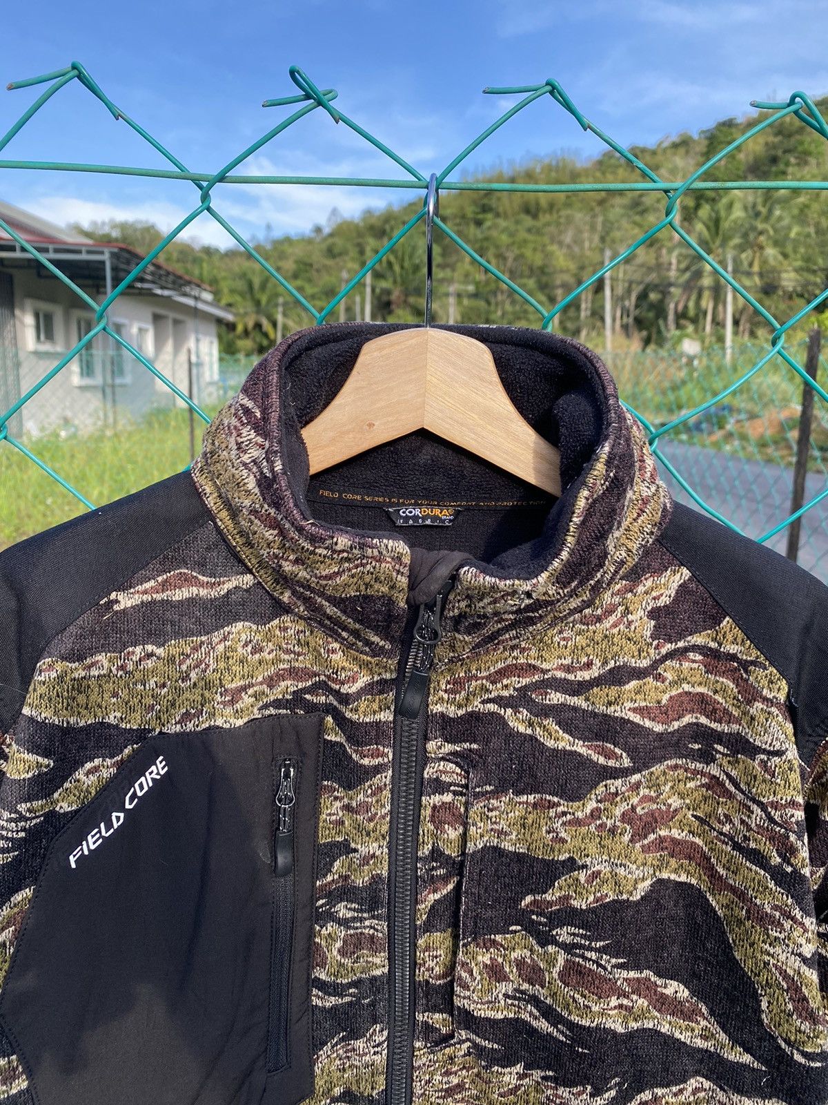 Japanese Brand Feild Core Tiger Stripe Cordura Jacket Size US L / EU 52-54 / 3 - 3 Thumbnail