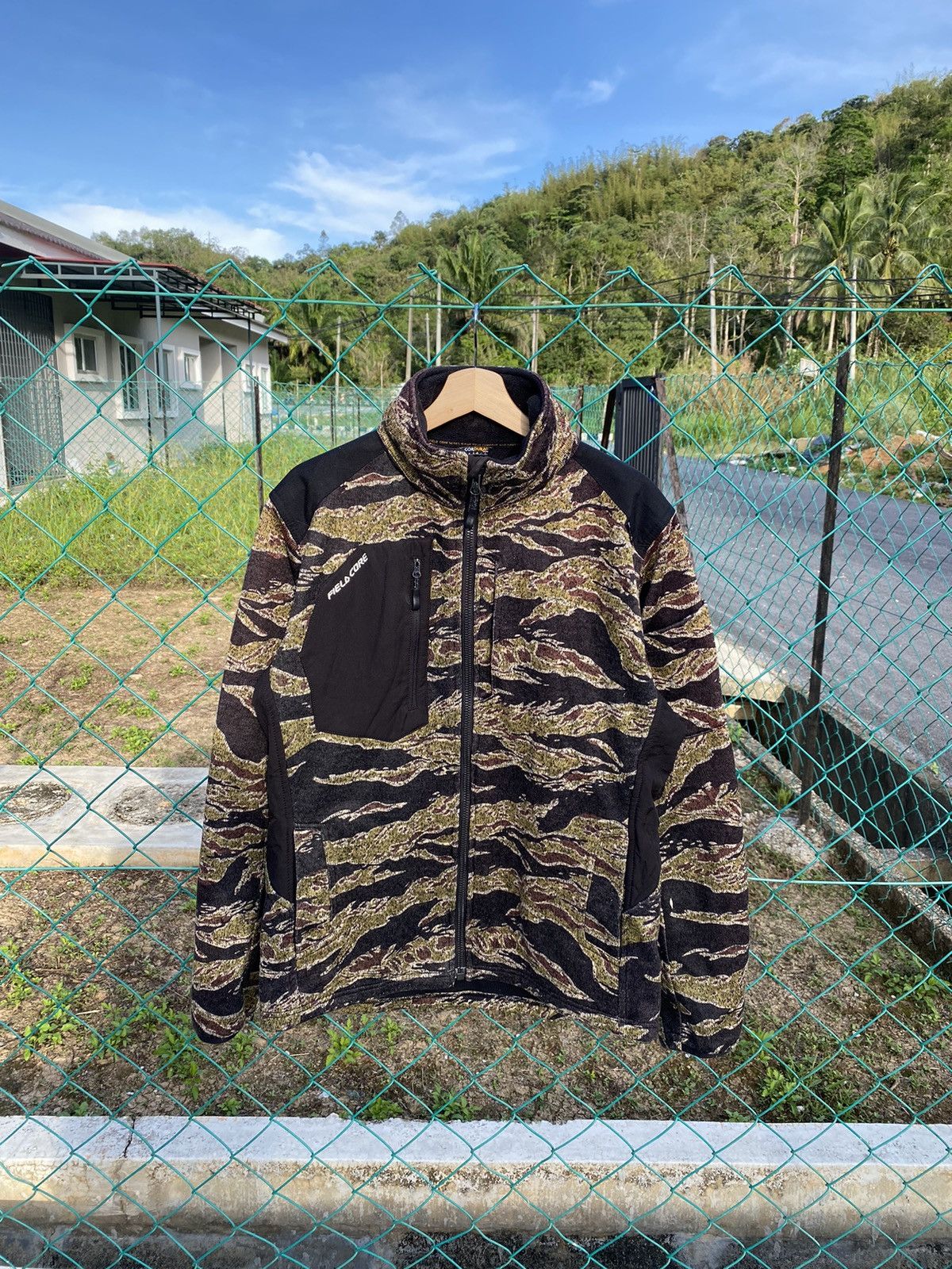 Japanese Brand Feild Core Tiger Stripe Cordura Jacket Size US L / EU 52-54 / 3 - 1 Thumbnail