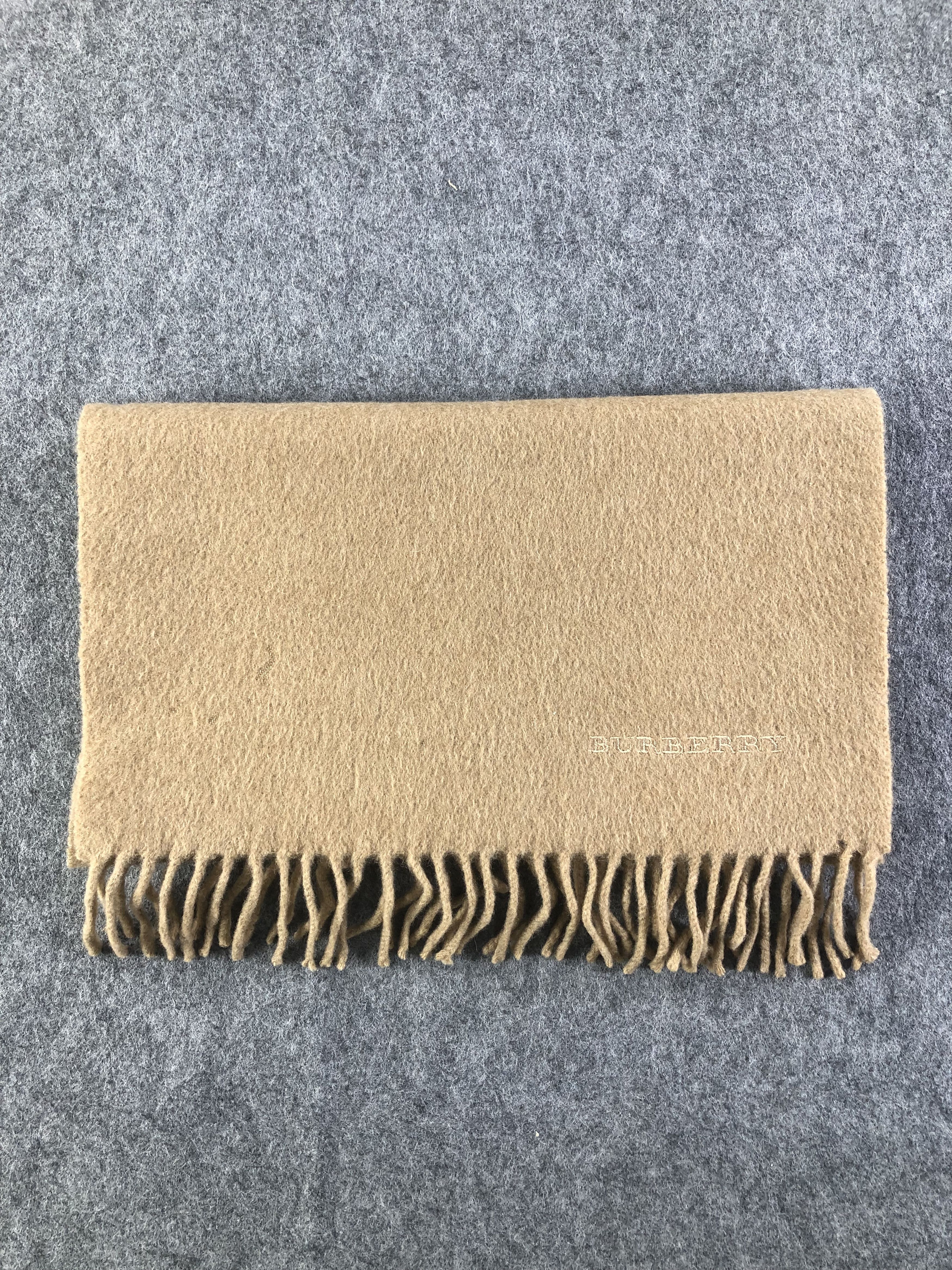 Burberry Burberry Cashmere Scarf / Muffler / Neckwear Size ONE SIZE - 8 Thumbnail