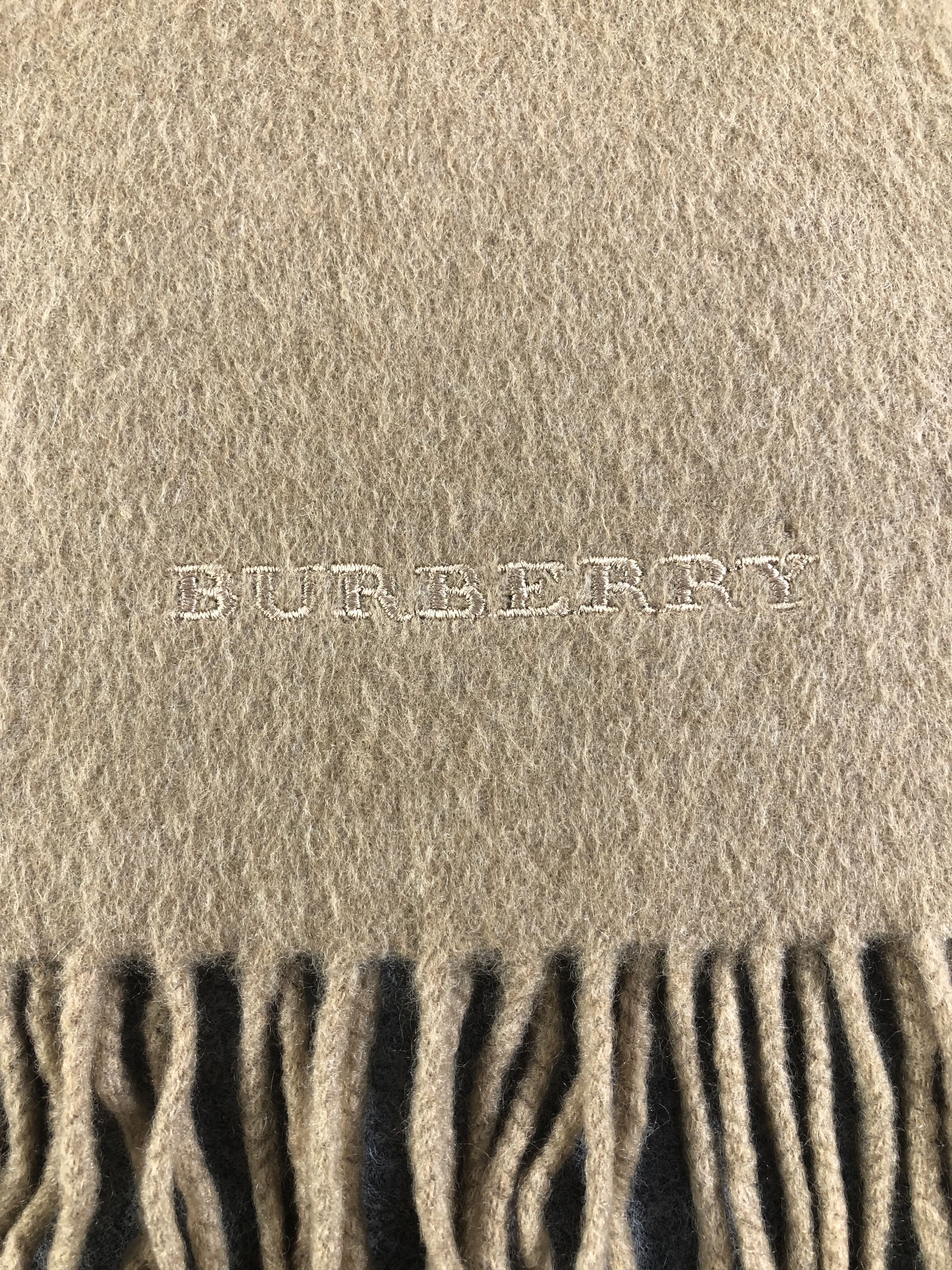 Burberry Burberry Cashmere Scarf / Muffler / Neckwear Size ONE SIZE - 4 Thumbnail