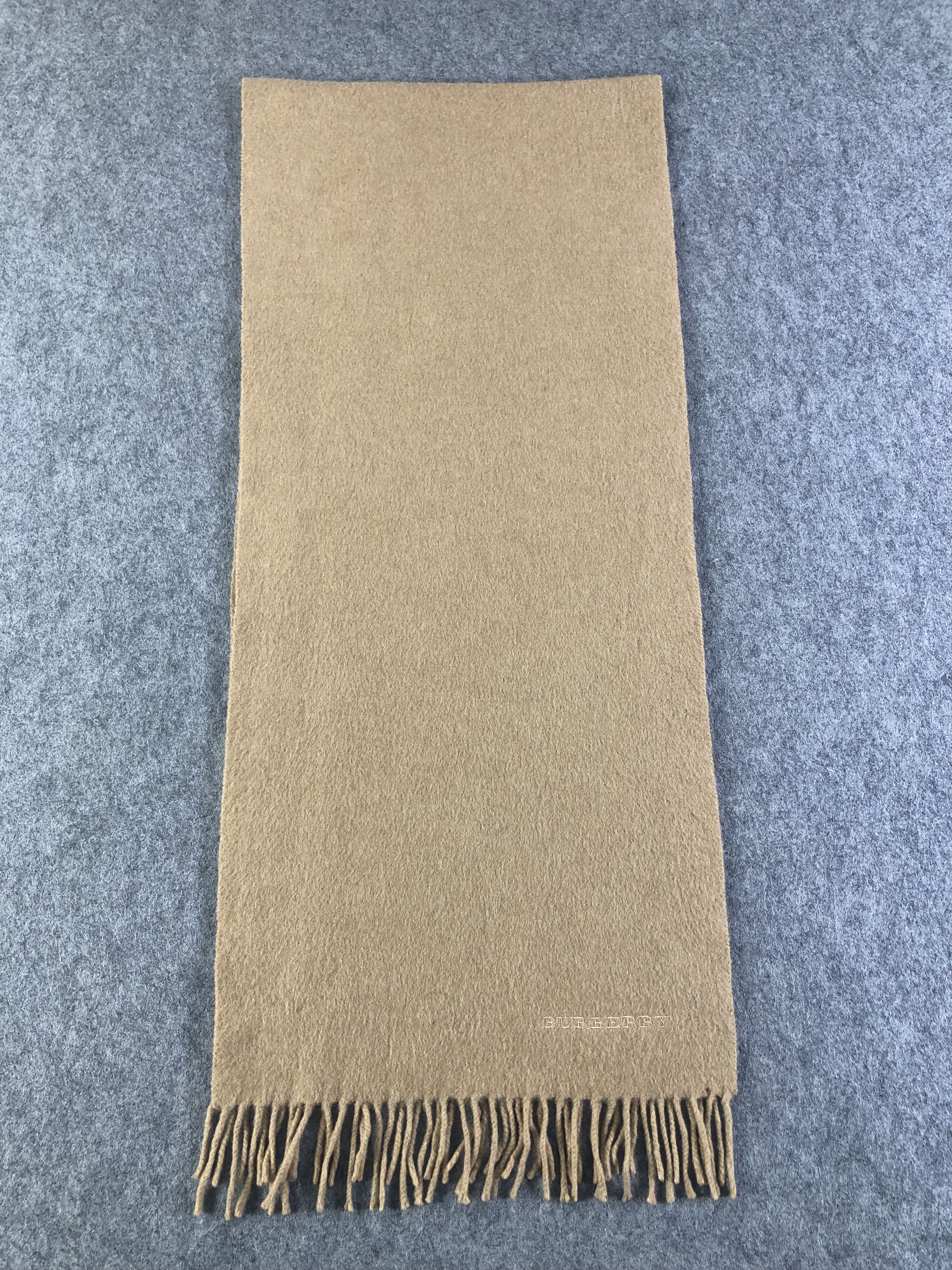 Burberry Burberry Cashmere Scarf / Muffler / Neckwear Size ONE SIZE - 3 Thumbnail