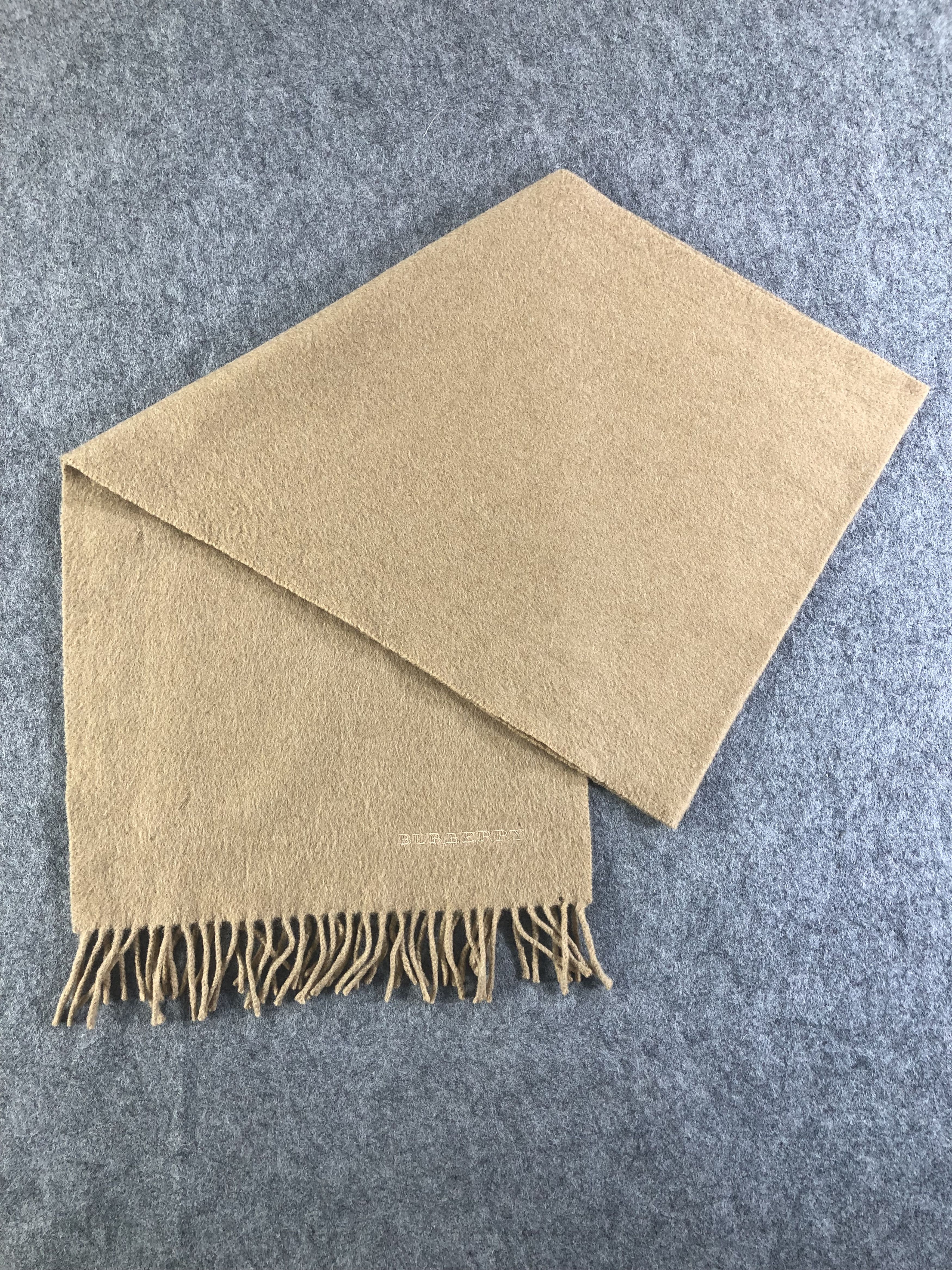 Burberry Burberry Cashmere Scarf / Muffler / Neckwear Size ONE SIZE - 7 Thumbnail