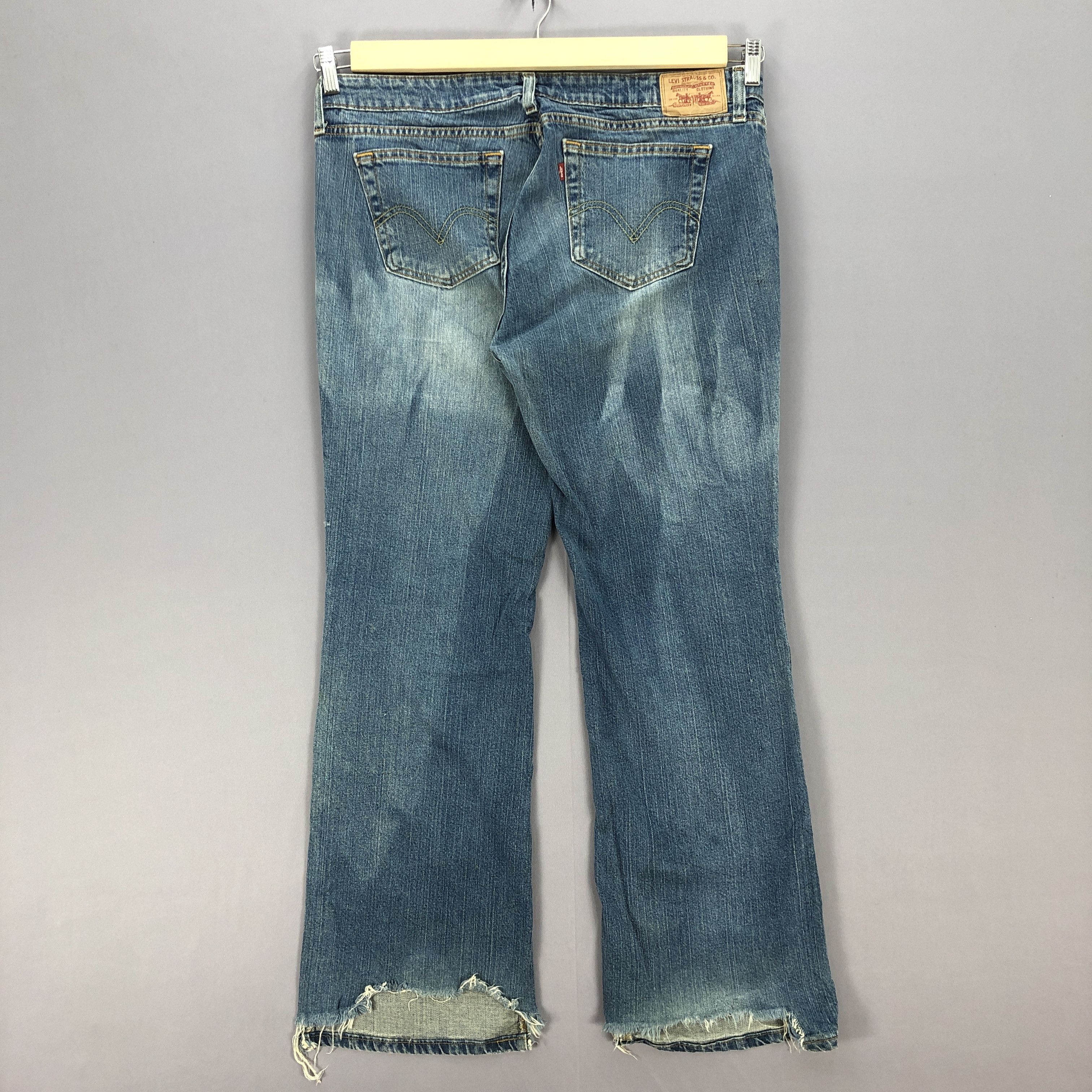 Levi's Vintage Levis Bell Bottom Jeans Levi's Flare Boot Cut Denim Size US 38 / EU 54 - 2 Thumbnail