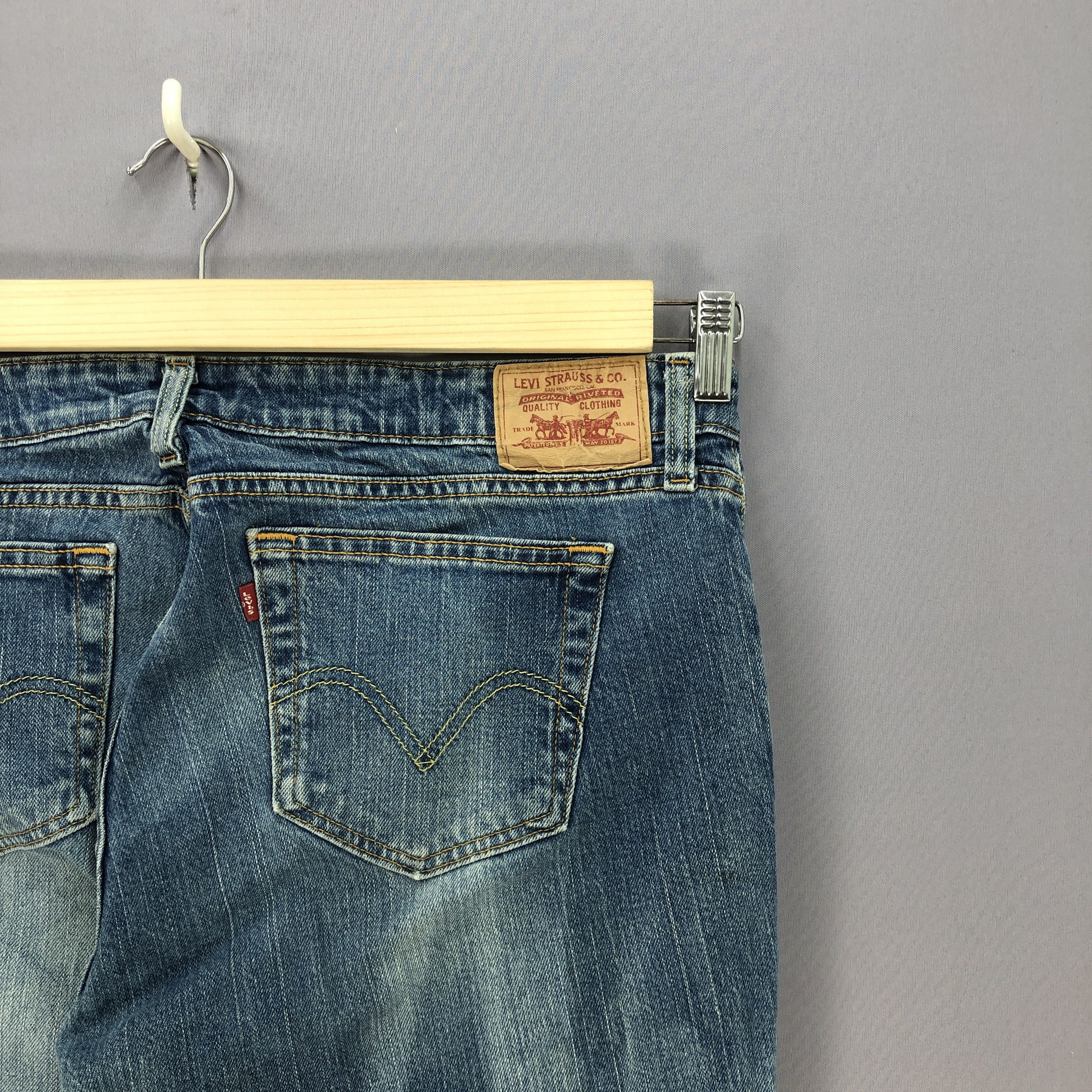 Levi's Vintage Levis Bell Bottom Jeans Levi's Flare Boot Cut Denim Size US 38 / EU 54 - 5 Thumbnail