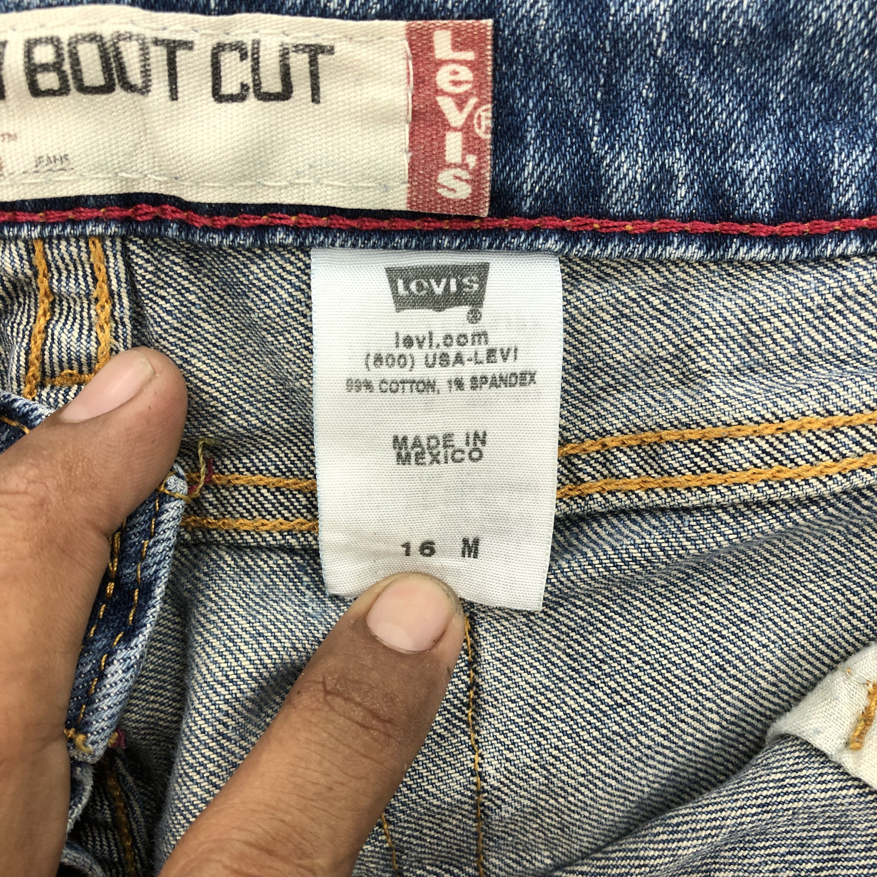 Levi's Vintage Levis Bell Bottom Jeans Levi's Flare Boot Cut Denim Size US 38 / EU 54 - 9 Thumbnail