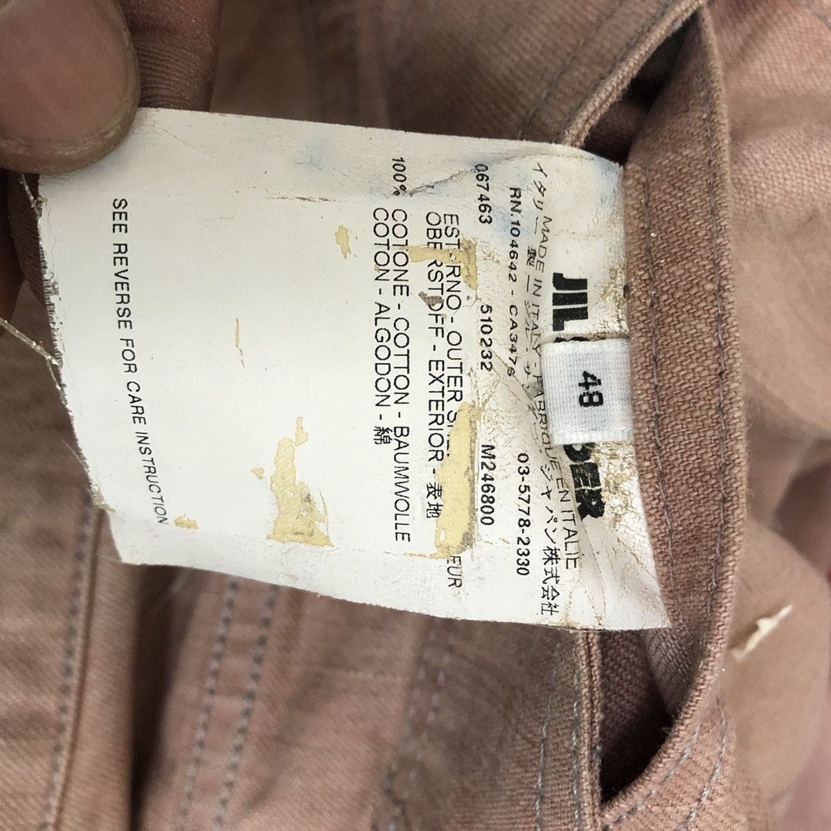 Jil Sander Vintage Jil Sander Jeans Jil Sander Denim Pants Size US 32 / EU 48 - 9 Thumbnail