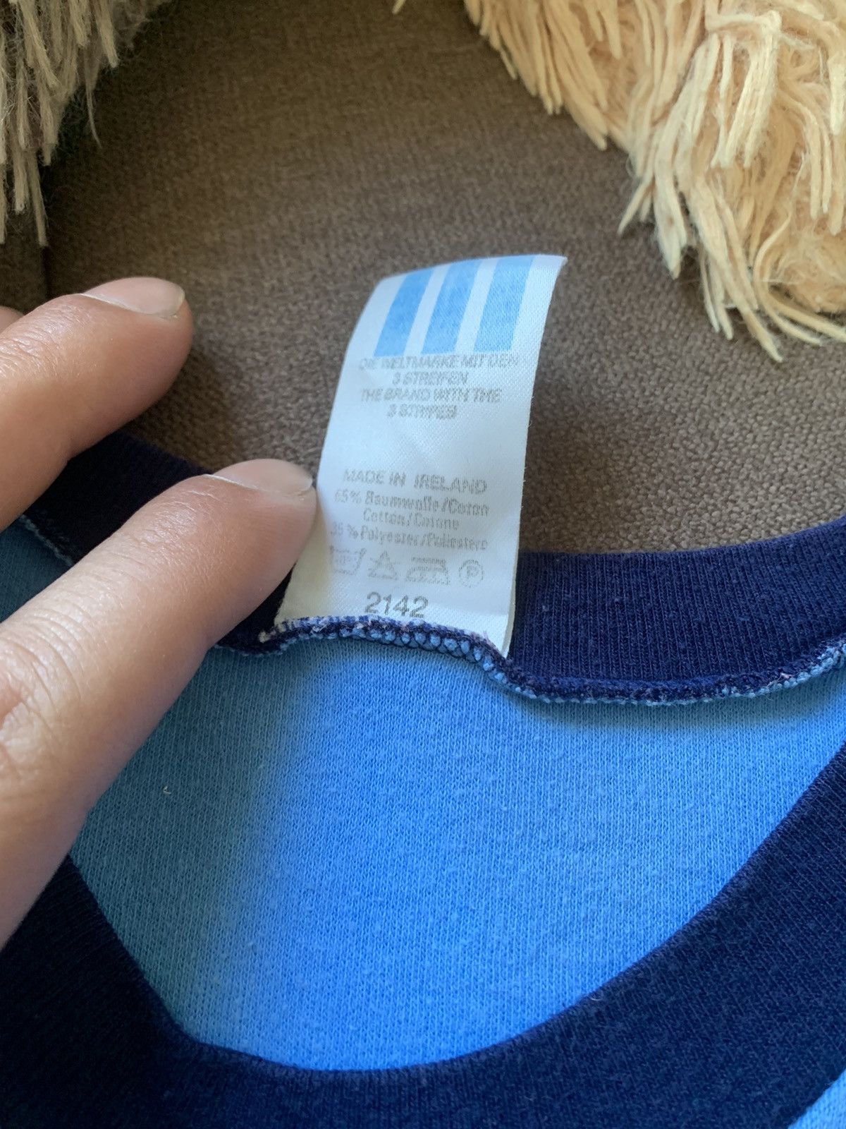 Adidas adidas trikot 1984 Shirt München Vintage Oldschool Retro 80 Size US M / EU 48-50 / 2 - 8 Thumbnail